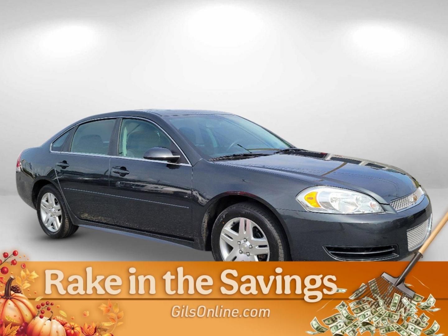 2015 Ashen Gray Metallic /Ebony Chevrolet Impala Limited LT (2G1WB5E32F1) with an Gas/Ethanol V6 3.6L/217 engine, 6-Speed Automatic transmission, located at 521 Old Farm Lane Rd, Prattville, AL, 36066, (334) 325-1505, 32.482460, -86.416367 - 2015 Chevrolet Impala Limited LT - Photo#2