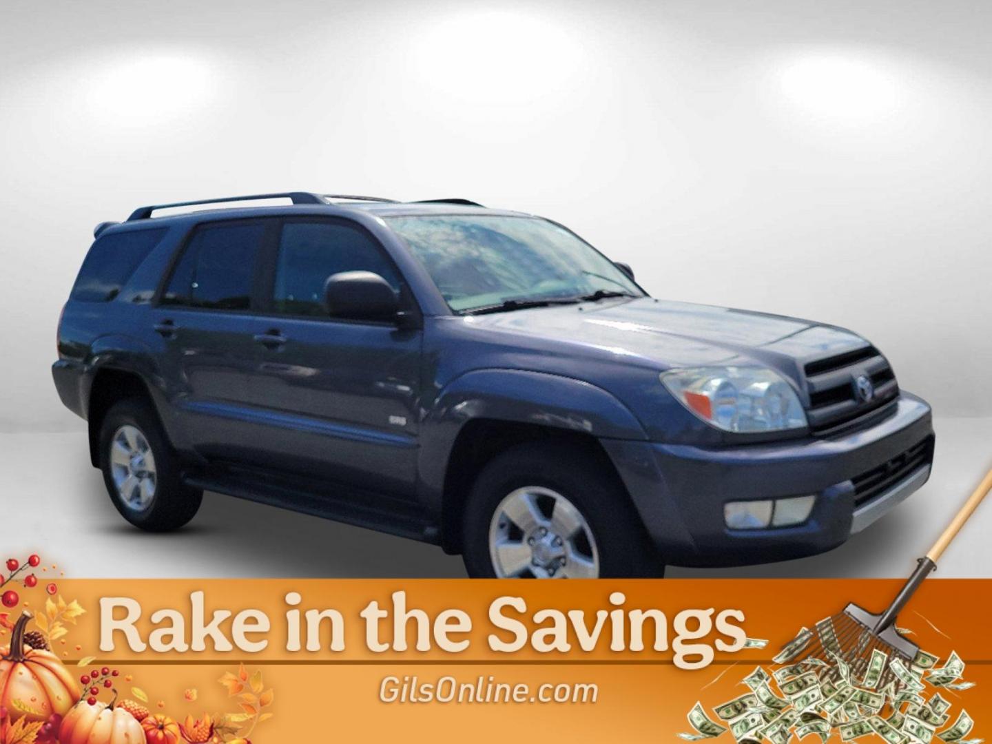 2003 Blue Toyota 4Runner SR5 (JTEZU14R130) with an Gas V6 4.0L/ engine, 4-Speed Automatic w/OD transmission, located at 7000 Northlake Connector, Columbus, GA, 31904, (706) 987-8085, 32.524975, -84.978134 - 2003 Toyota 4Runner SR5 - Photo#2