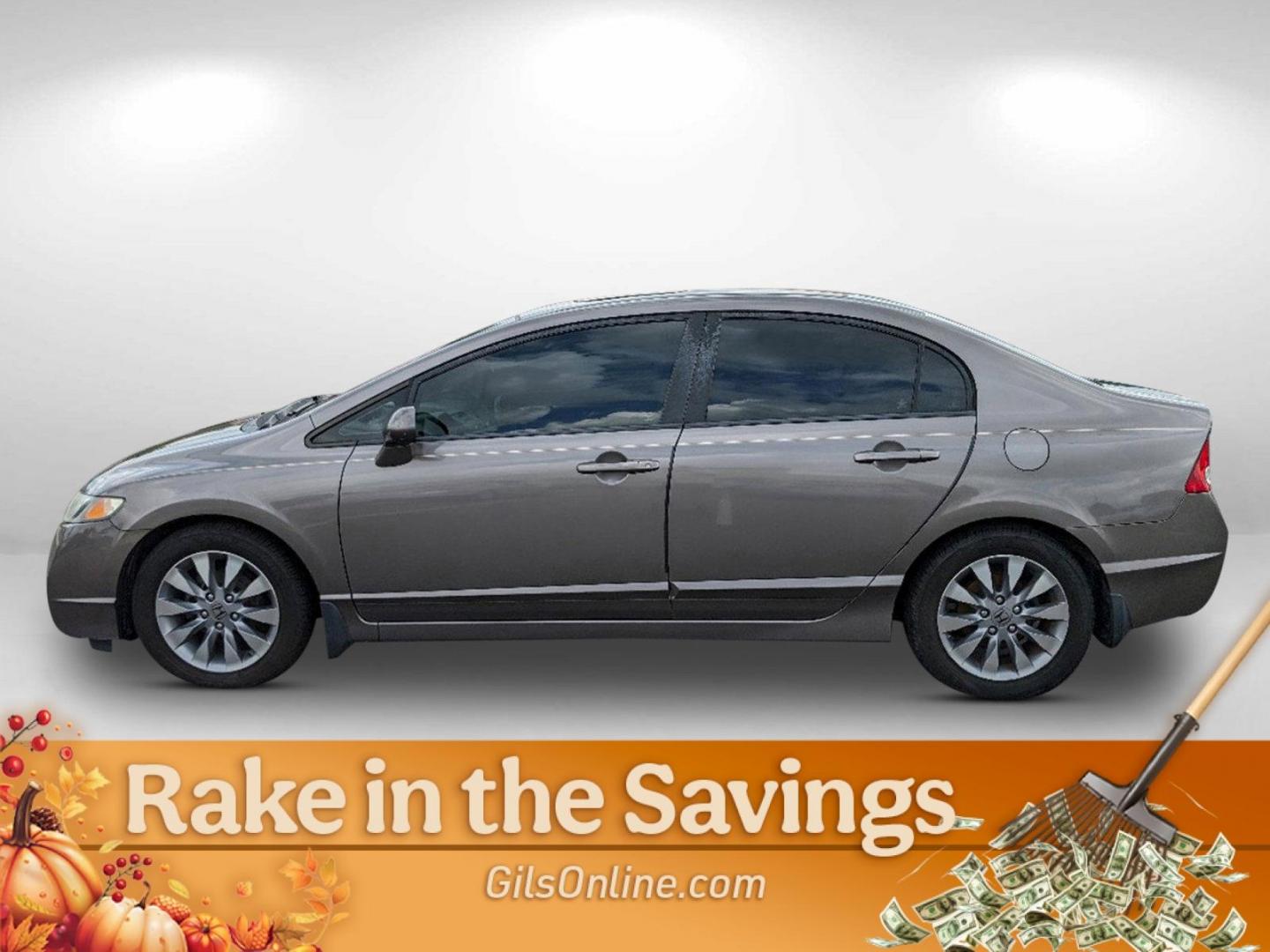 2009 Tan Honda Civic Sdn EX-L (1HGFA16919L) with an Gas I4 1.8L/110 engine, 5-Speed Automatic transmission, located at 804 22nd Ave, Phenix City, AL, 36870, (334) 297-1860, 32.484749, -85.024475 - 2009 Honda Civic Sdn EX-L - Photo#7