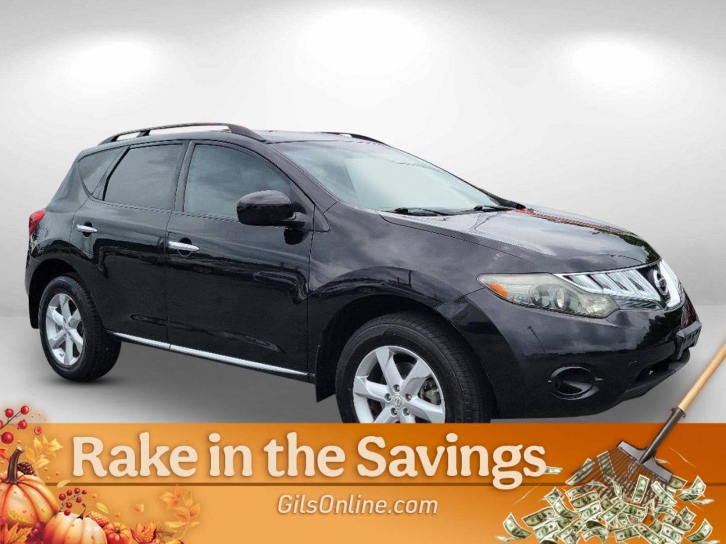 2009 Super Black /Beige Nissan Murano S (JN8AZ18U19W) with an Gas V6 3.5L/ engine, 1-Speed Automatic (CVT) Continuously Variable transmission, located at 7000 Northlake Connector, Columbus, GA, 31904, (706) 987-8085, 32.524975, -84.978134 - 2009 Nissan Murano S - Photo#2