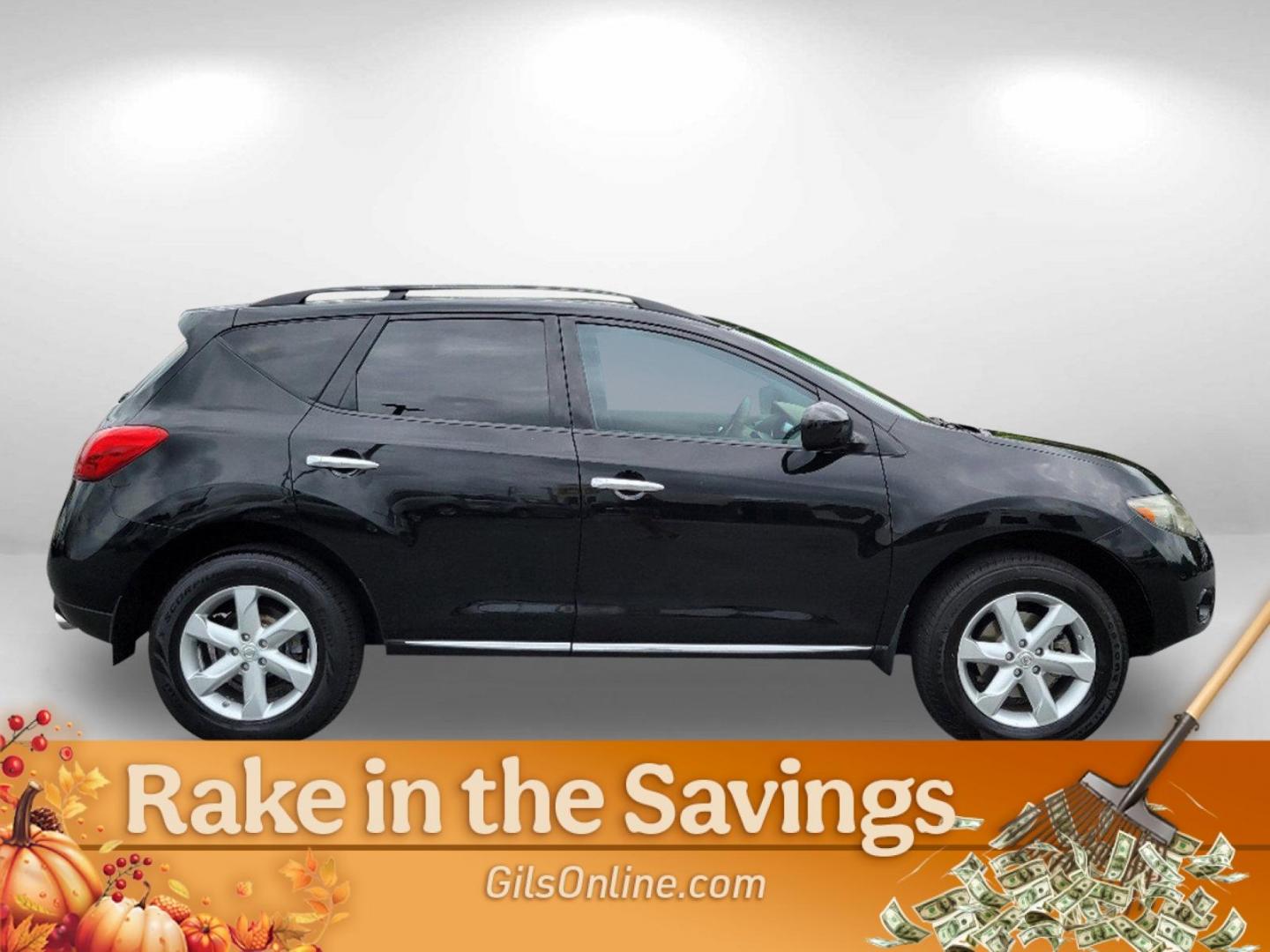 2009 Super Black /Beige Nissan Murano S (JN8AZ18U19W) with an Gas V6 3.5L/ engine, 1-Speed Automatic (CVT) Continuously Variable transmission, located at 7000 Northlake Connector, Columbus, GA, 31904, (706) 987-8085, 32.524975, -84.978134 - 2009 Nissan Murano S - Photo#3