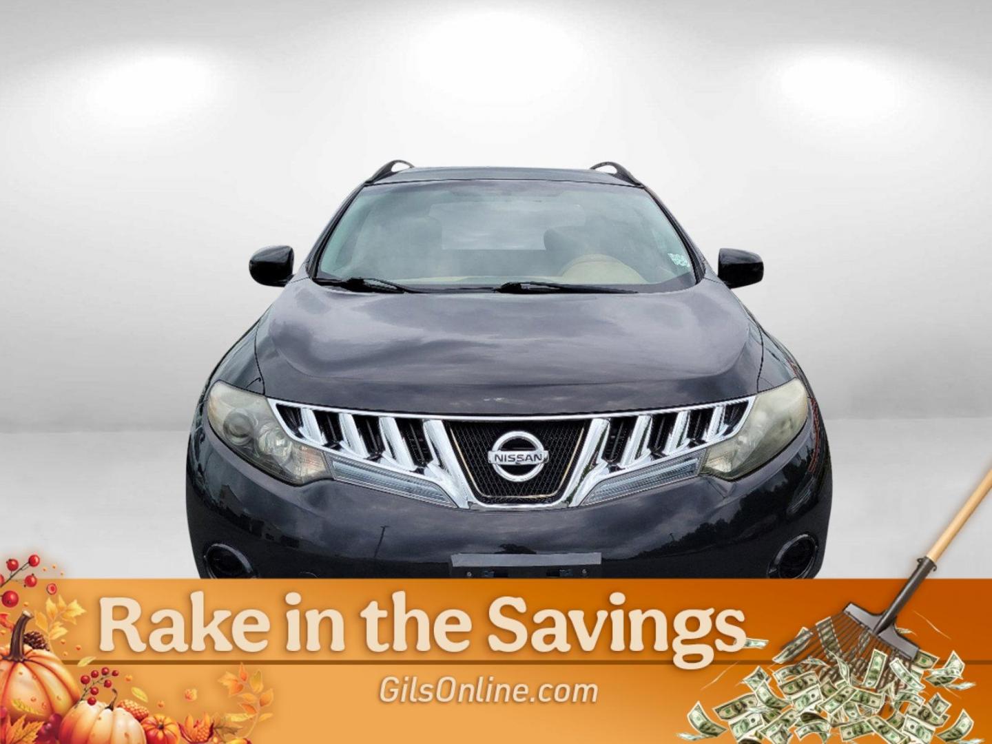 2009 Super Black /Beige Nissan Murano S (JN8AZ18U19W) with an Gas V6 3.5L/ engine, 1-Speed Automatic (CVT) Continuously Variable transmission, located at 7000 Northlake Connector, Columbus, GA, 31904, (706) 987-8085, 32.524975, -84.978134 - 2009 Nissan Murano S - Photo#1