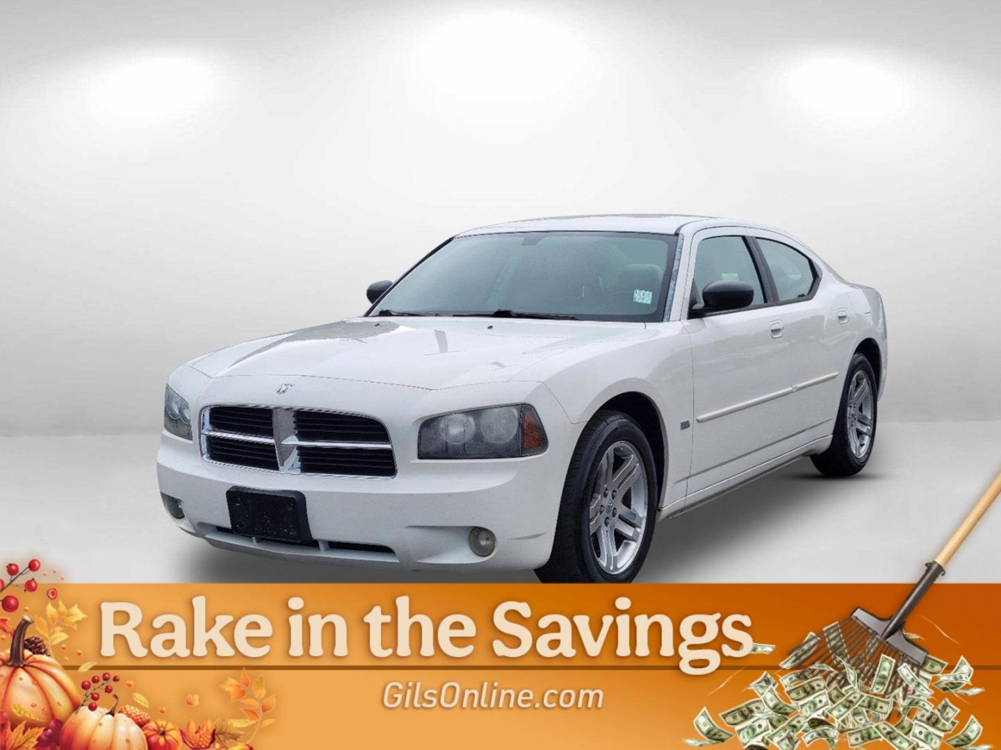 2006 White Dodge Charger (2B3KA43G46H) with an Gas V6 3.5L/215 engine, 5-Speed Automatic transmission, located at 1430 Gateway Drive, Opelika, AL, 36801, (334) 239-0944, 32.637871, -85.409790 - 2006 Dodge Charger - Photo#0