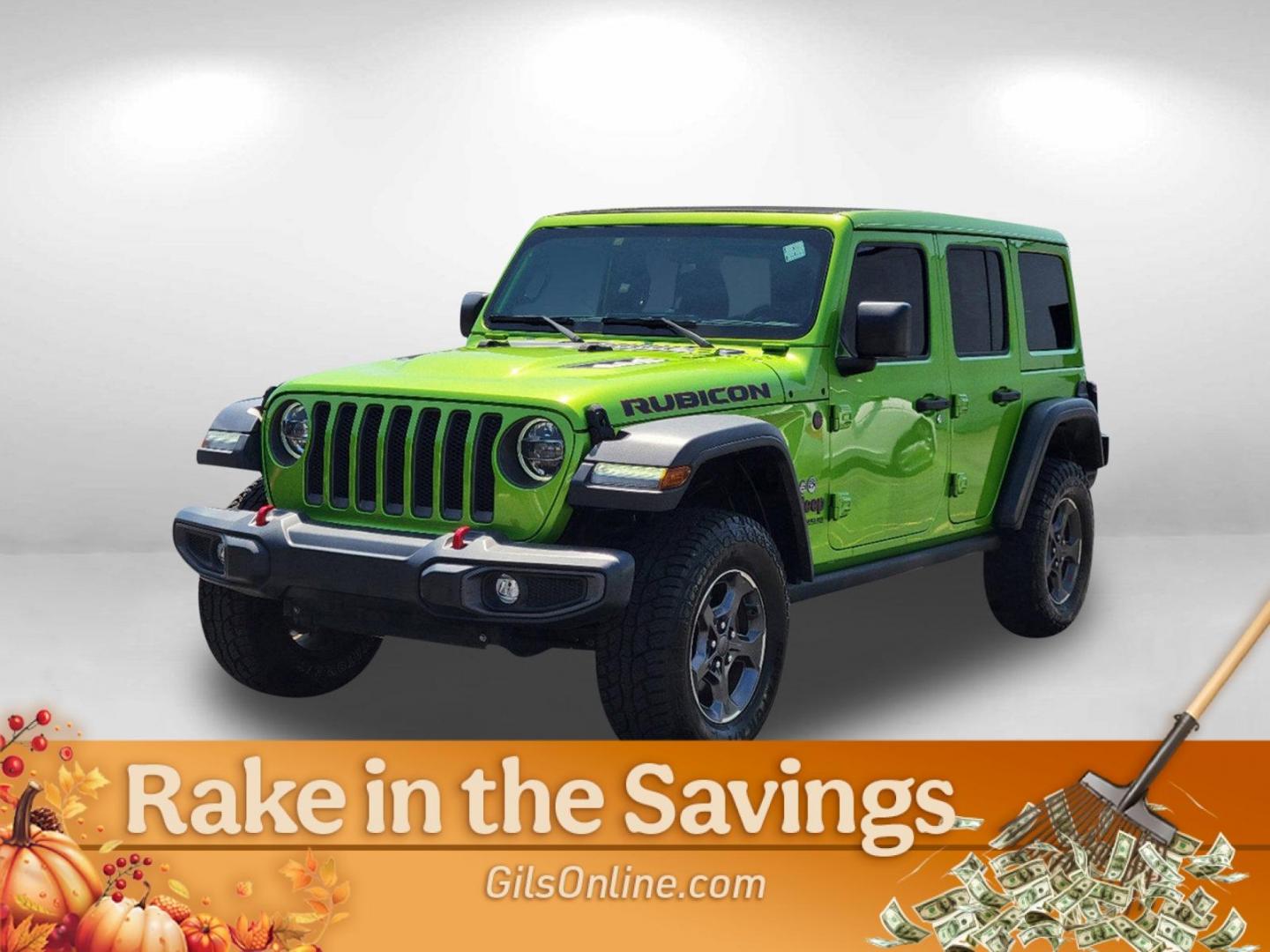 2019 Mojito! Clearcoat /Black Jeep Wrangler Unlimited Rubicon (1C4HJXFG5KW) with an Regular Unleaded V-6 3.6 L/220 engine, 8-Speed Automatic w/OD transmission, located at 3959 U.S. 80 W, Phenix City, AL, 36870, (334) 297-4885, 32.469296, -85.135185 - 2019 Jeep Wrangler Unlimited Rubicon - Photo#1