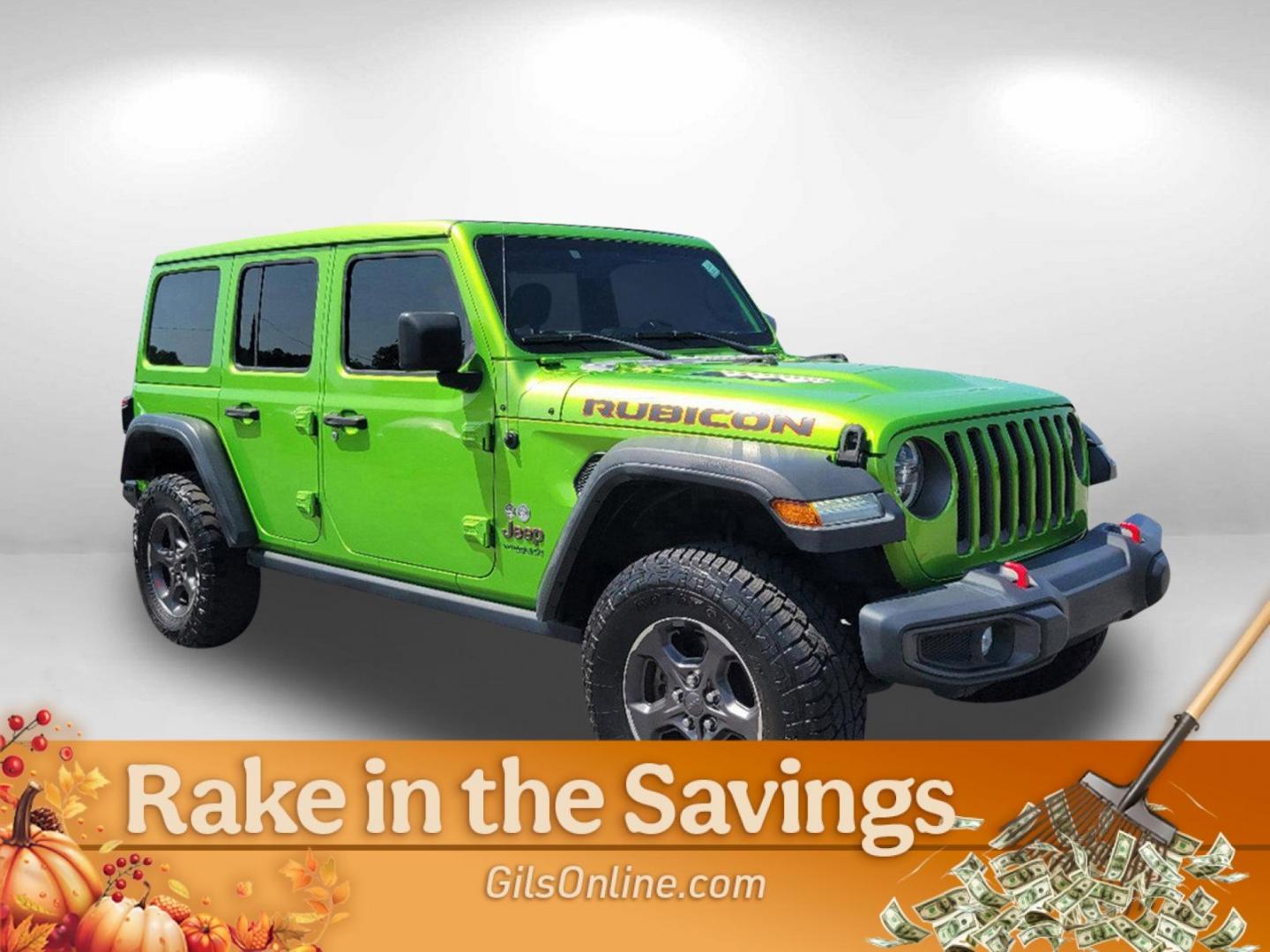 2019 Mojito! Clearcoat /Black Jeep Wrangler Unlimited Rubicon (1C4HJXFG5KW) with an Regular Unleaded V-6 3.6 L/220 engine, 8-Speed Automatic w/OD transmission, located at 3959 U.S. 80 W, Phenix City, AL, 36870, (334) 297-4885, 32.469296, -85.135185 - 2019 Jeep Wrangler Unlimited Rubicon - Photo#4