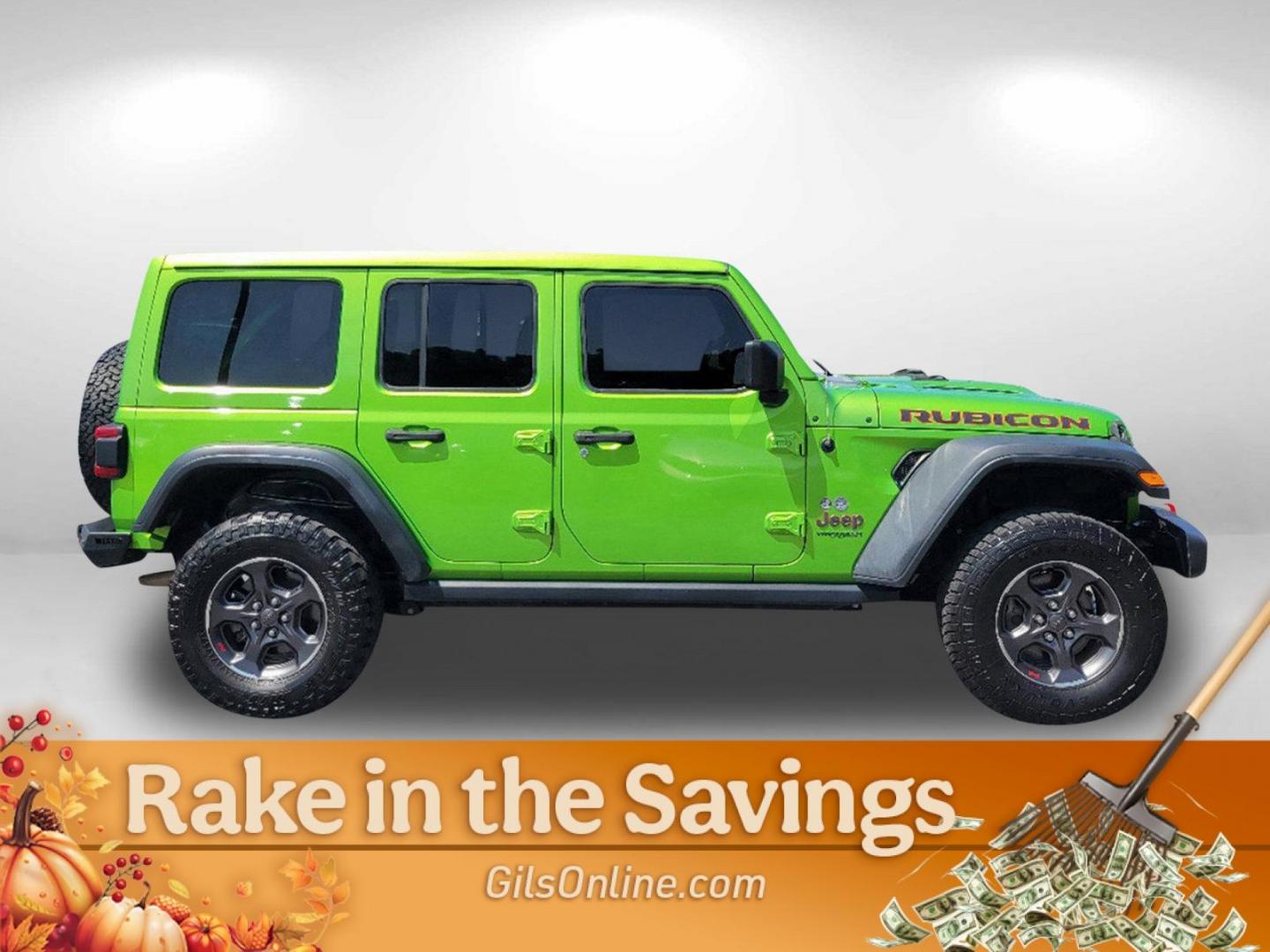 2019 Mojito! Clearcoat /Black Jeep Wrangler Unlimited Rubicon (1C4HJXFG5KW) with an Regular Unleaded V-6 3.6 L/220 engine, 8-Speed Automatic w/OD transmission, located at 3959 U.S. 80 W, Phenix City, AL, 36870, (334) 297-4885, 32.469296, -85.135185 - 2019 Jeep Wrangler Unlimited Rubicon - Photo#6