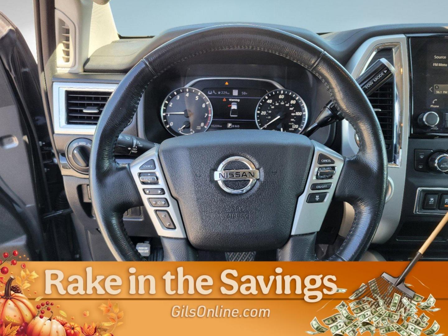 2021 Gun Metallic /Black Nissan Titan SV (1N6AA1EF2MN) with an Premium Unleaded V-8 5.6 L/339 engine, 9-Speed Automatic w/OD transmission, located at 3959 U.S. 80 W, Phenix City, AL, 36870, (334) 297-4885, 32.469296, -85.135185 - 2021 Nissan Titan SV - Photo#24