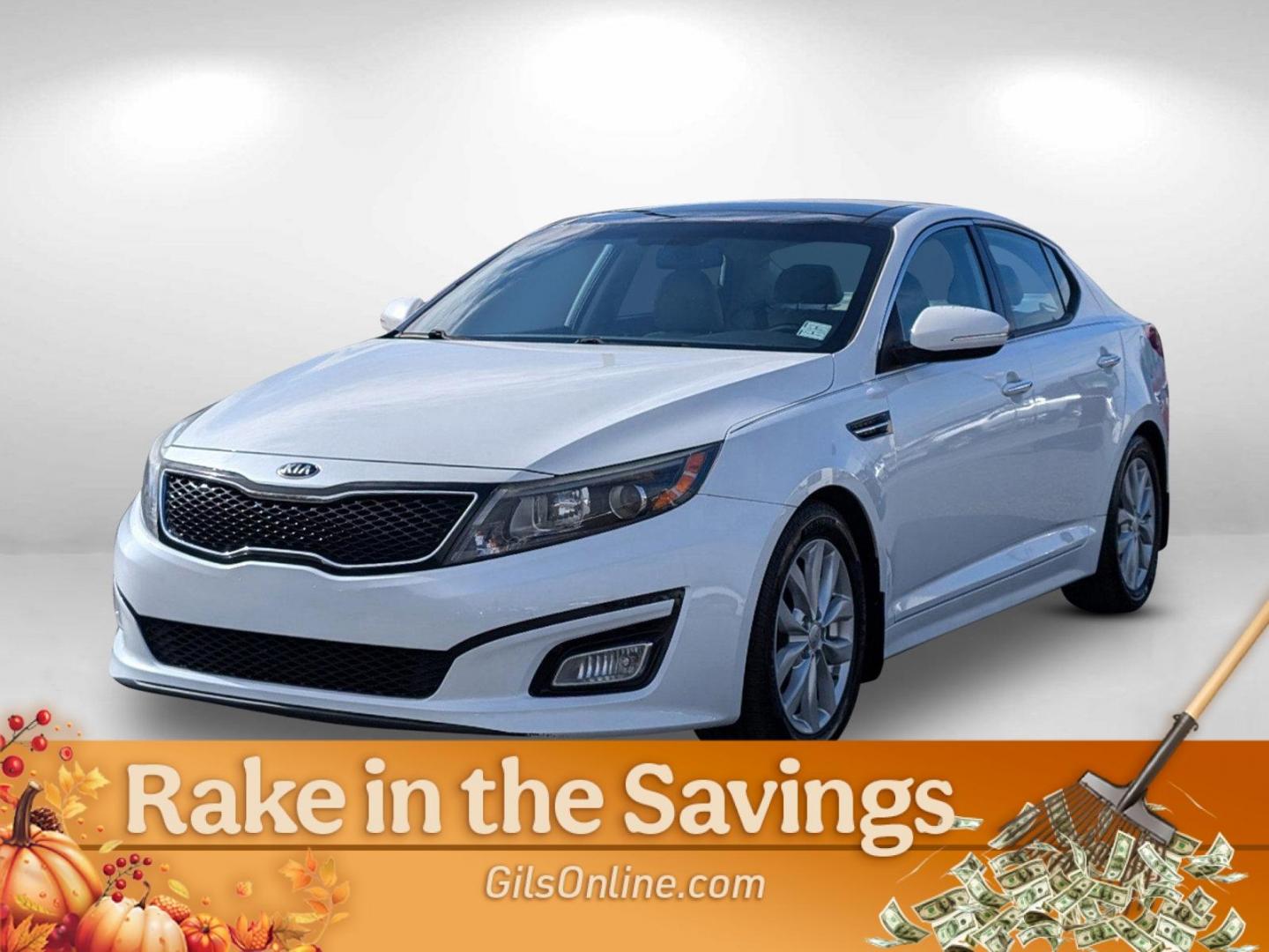 2015 /Gray Kia Optima EX (5XXGN4A74FG) with an Regular Unleaded I-4 2.4 L/144 engine, 6-Speed Automatic w/OD transmission, located at 3959 U.S. 80 W, Phenix City, AL, 36870, (334) 297-4885, 32.469296, -85.135185 - 2015 Kia Optima EX - Photo#0