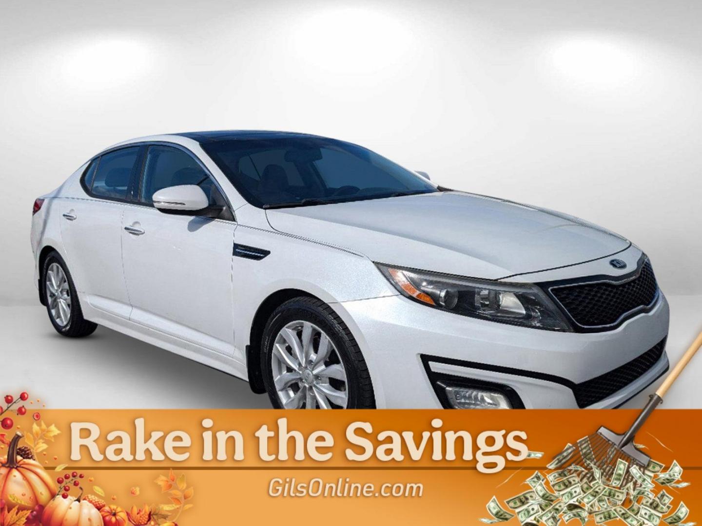 2015 /Gray Kia Optima EX (5XXGN4A74FG) with an Regular Unleaded I-4 2.4 L/144 engine, 6-Speed Automatic w/OD transmission, located at 3959 U.S. 80 W, Phenix City, AL, 36870, (334) 297-4885, 32.469296, -85.135185 - 2015 Kia Optima EX - Photo#4