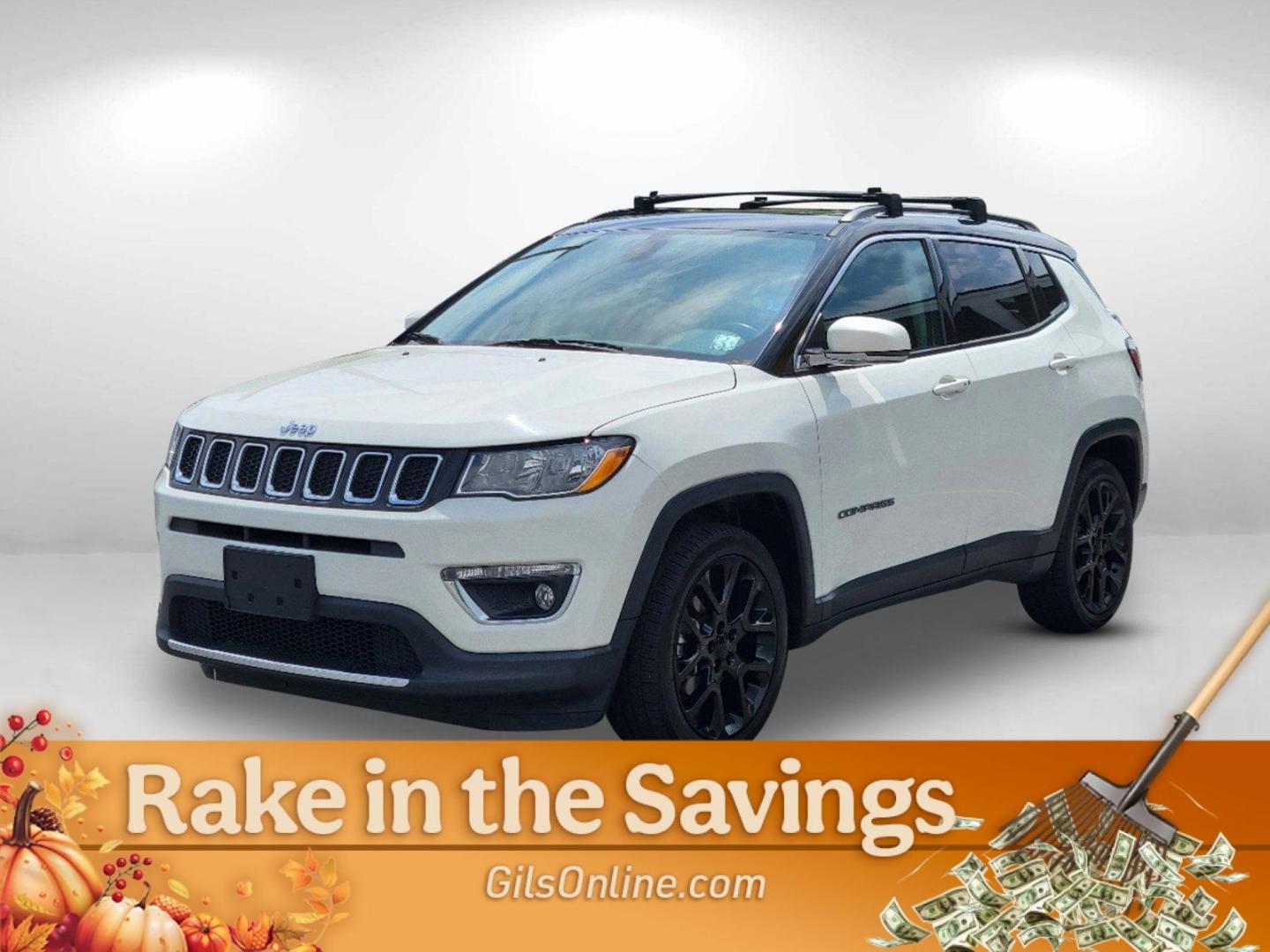 2018 White Clearcoat /Black Jeep Compass Limited (3C4NJCCB9JT) with an Regular Unleaded I-4 2.4 L/144 engine, 6-Speed Automatic w/OD transmission, located at 5115 14th Ave., Columbus, GA, 31904, (706) 323-0345, 32.511494, -84.971046 - 2018 Jeep Compass Limited - Photo#0