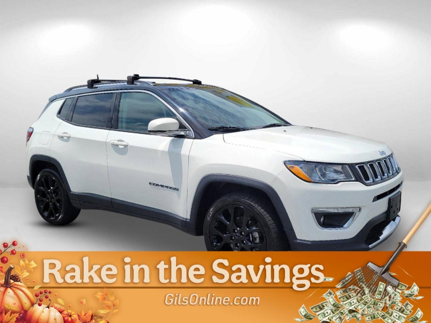 2018 White Clearcoat /Black Jeep Compass Limited (3C4NJCCB9JT) with an Regular Unleaded I-4 2.4 L/144 engine, 6-Speed Automatic w/OD transmission, located at 5115 14th Ave., Columbus, GA, 31904, (706) 323-0345, 32.511494, -84.971046 - 2018 Jeep Compass Limited - Photo#2