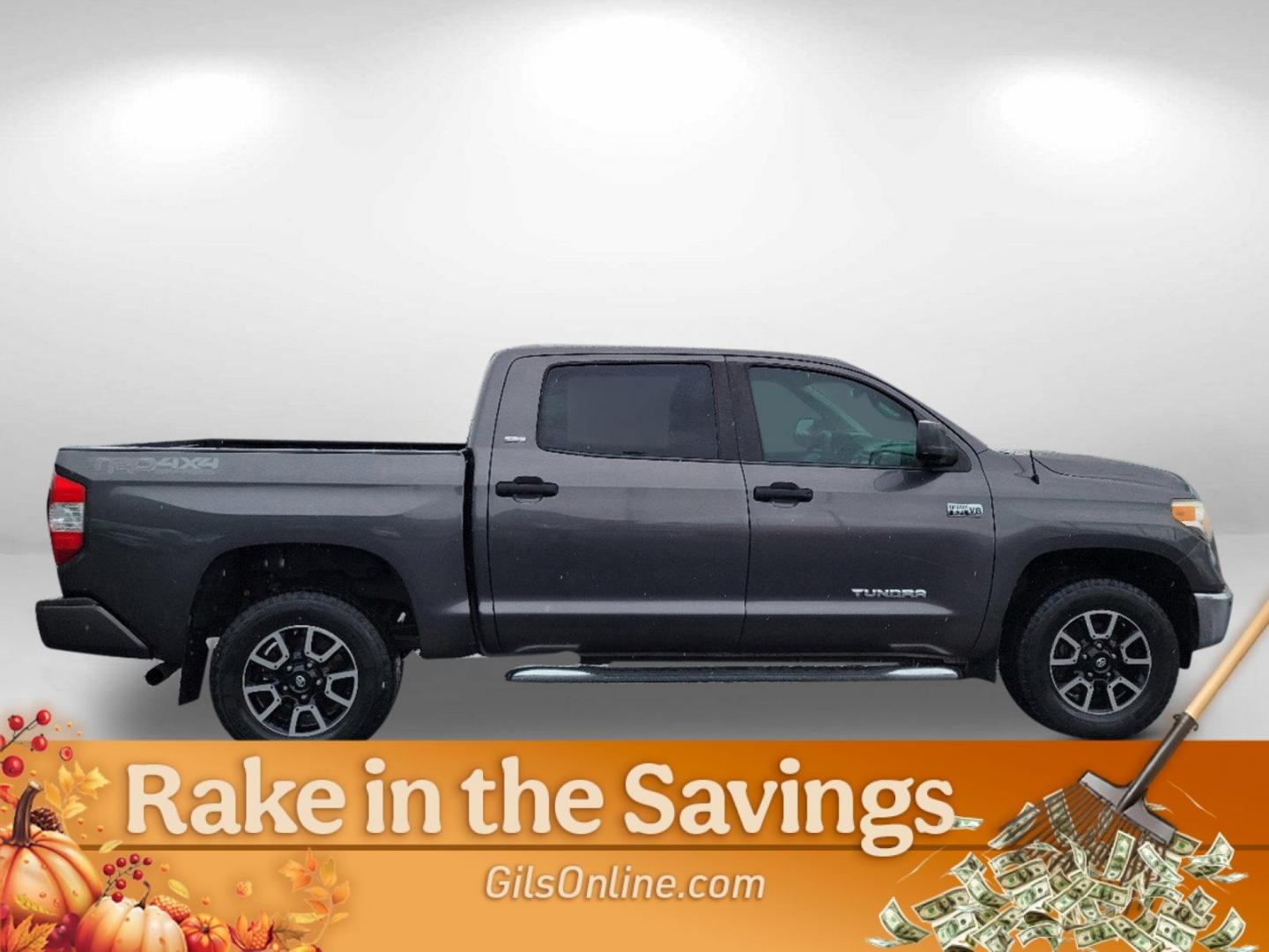 2016 Gray Toyota Tundra 4WD Truck SR5 (5TFDW5F10GX) with an Regular Unleaded V-8 5.7 L/346 engine, 6-Speed Automatic w/OD transmission, located at 1430 Gateway Drive, Opelika, AL, 36801, (334) 239-0944, 32.637871, -85.409790 - 2016 Toyota Tundra 4WD Truck SR5 - Photo#3