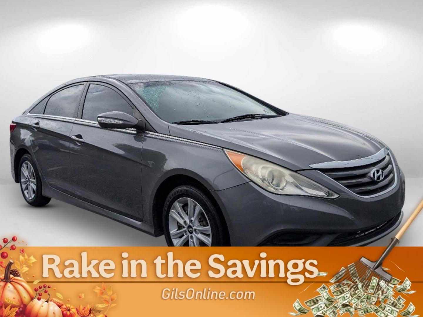 2014 /Gray Hyundai Sonata GLS (5NPEB4AC6EH) with an Regular Unleaded I-4 2.4 L/144 engine, 6-Speed Automatic w/OD transmission, located at 3959 U.S. 80 W, Phenix City, AL, 36870, (334) 297-4885, 32.469296, -85.135185 - 2014 Hyundai Sonata GLS - Photo#2