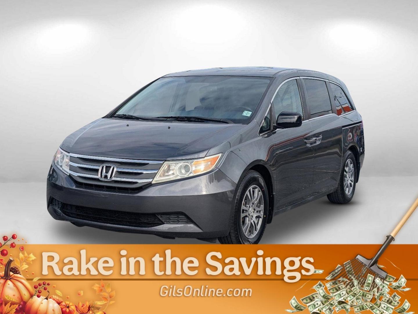 2013 Honda Odyssey EX-L (5FNRL5H65DB) with an Gas V6 3.5L/212 engine, 5-Speed Automatic transmission, located at 3959 U.S. 80 W, Phenix City, AL, 36870, (334) 297-4885, 32.469296, -85.135185 - 2013 Honda Odyssey EX-L - Photo#0