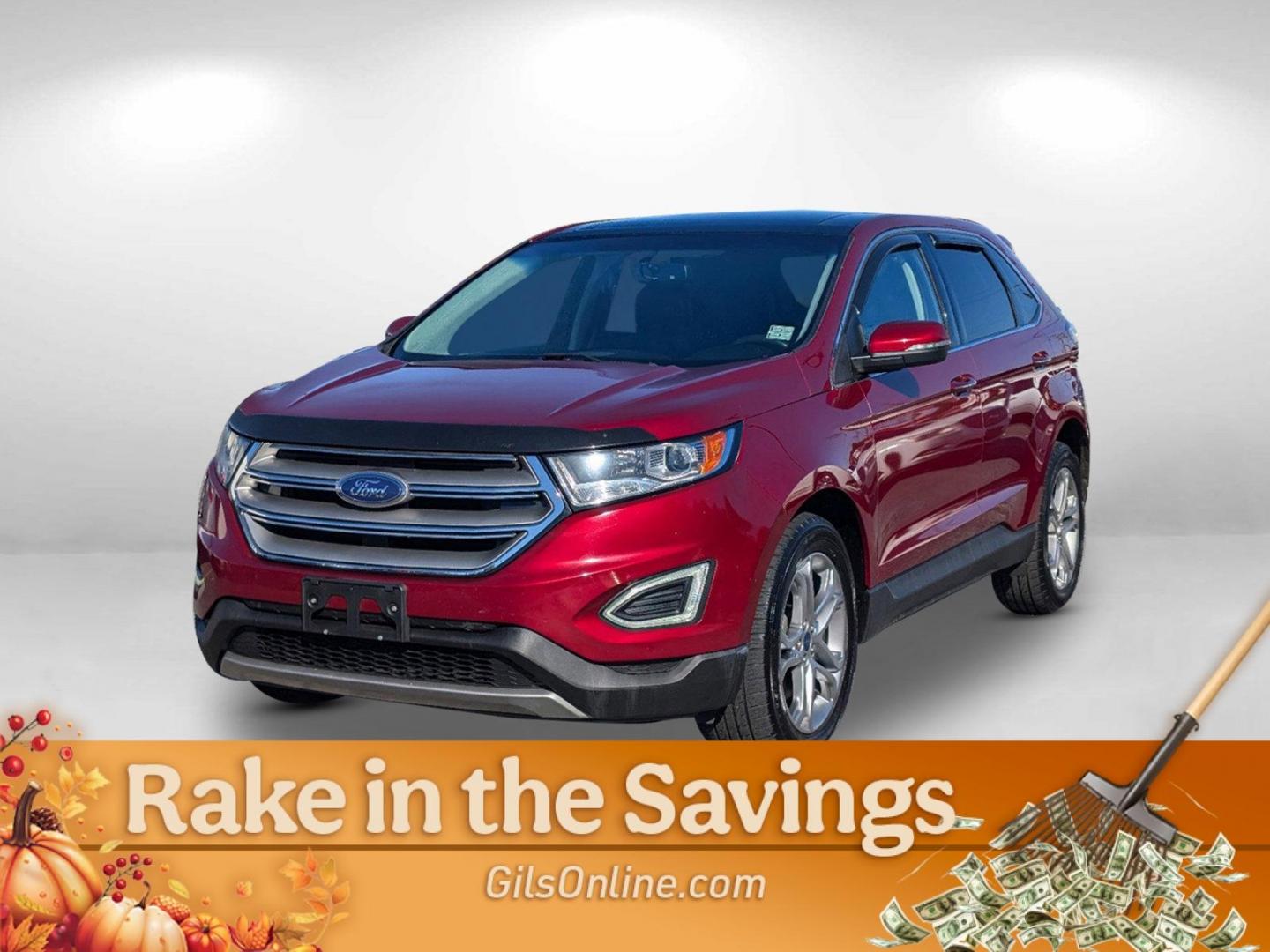 2015 Ford Edge Titanium (2FMPK4K96FB) with an Intercooled Turbo Premium Unleaded I-4 2.0 L/122 engine, 6-Speed Automatic w/OD transmission, located at 1430 Gateway Drive, Opelika, AL, 36801, (334) 239-0944, 32.637871, -85.409790 - 2015 Ford Edge Titanium - Photo#0