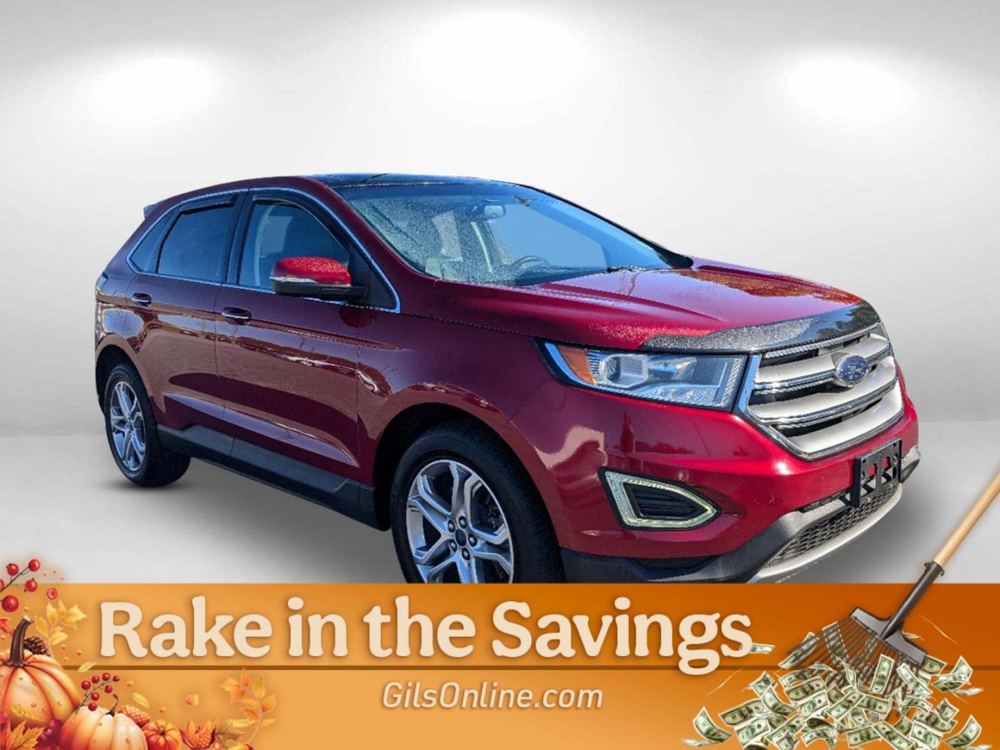 2015 Ford Edge Titanium (2FMPK4K96FB) with an Intercooled Turbo Premium Unleaded I-4 2.0 L/122 engine, 6-Speed Automatic w/OD transmission, located at 1430 Gateway Drive, Opelika, AL, 36801, (334) 239-0944, 32.637871, -85.409790 - 2015 Ford Edge Titanium - Photo#4