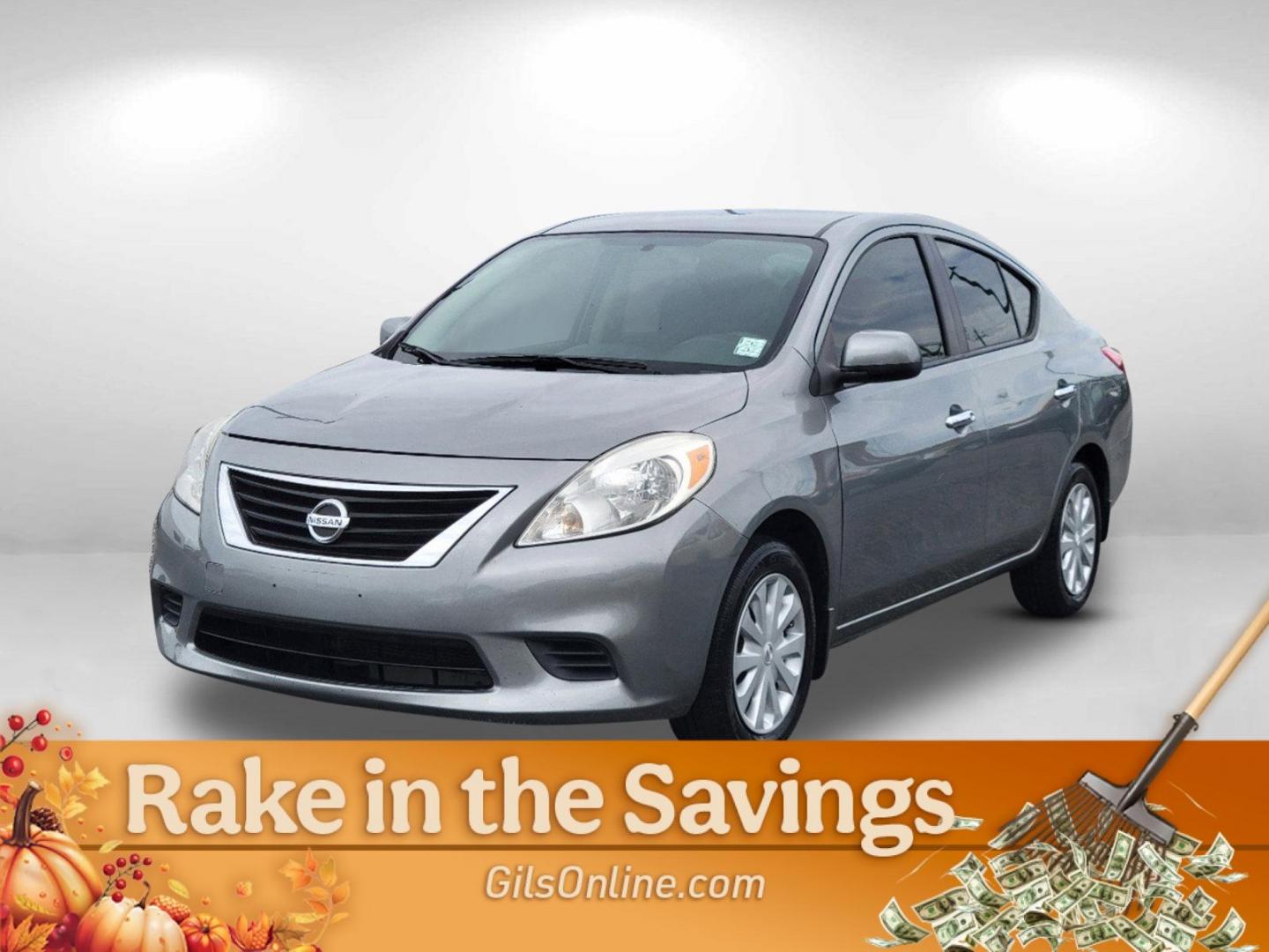 2012 Magnetic Gray Metallic /Charcoal Nissan Versa SV (3N1CN7AP2CL) with an Gas I4 1.6L/97 engine, 1-Speed Continuously Variable transmission, located at 7000 Northlake Connector, Columbus, GA, 31904, (706) 987-8085, 32.524975, -84.978134 - 2012 Nissan Versa SV - Photo#0