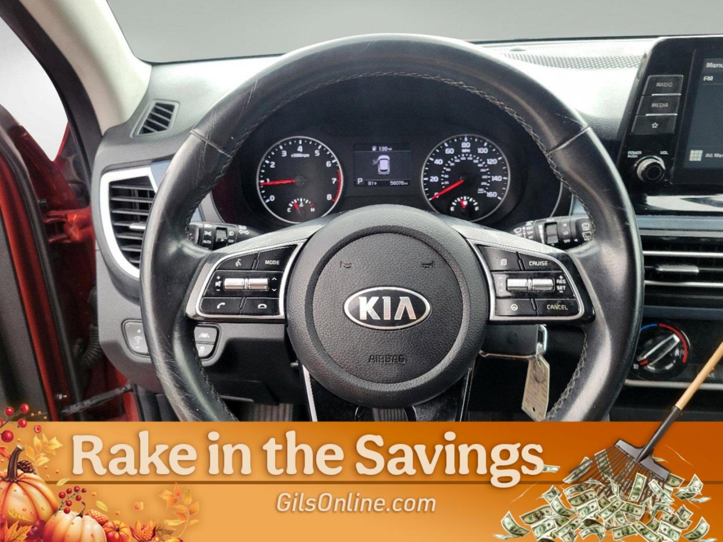 2021 Mars Orange /Black Kia Seltos S (KNDEU2AA8M7) with an Regular Unleaded I-4 2.0 L/122 engine, 1-Speed CVT w/OD transmission, located at 1430 Gateway Drive, Opelika, AL, 36801, (334) 239-0944, 32.637871, -85.409790 - 2021 Kia Seltos S - Photo#13