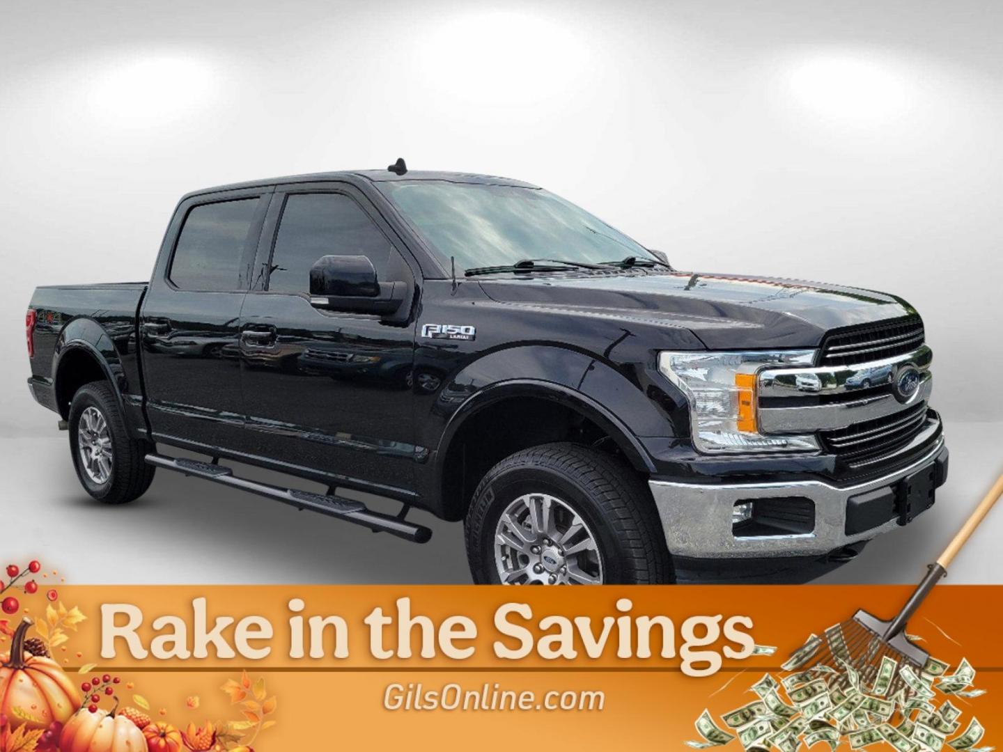 2019 Black Ford F-150 LARIAT (1FTEW1E53KF) with an Regular Unleaded V-8 5.0 L/302 engine, 10-Speed Automatic w/OD transmission, located at 3959 U.S. 80 W, Phenix City, AL, 36870, (334) 297-4885, 32.469296, -85.135185 - 2019 Ford F-150 LARIAT - Photo#5