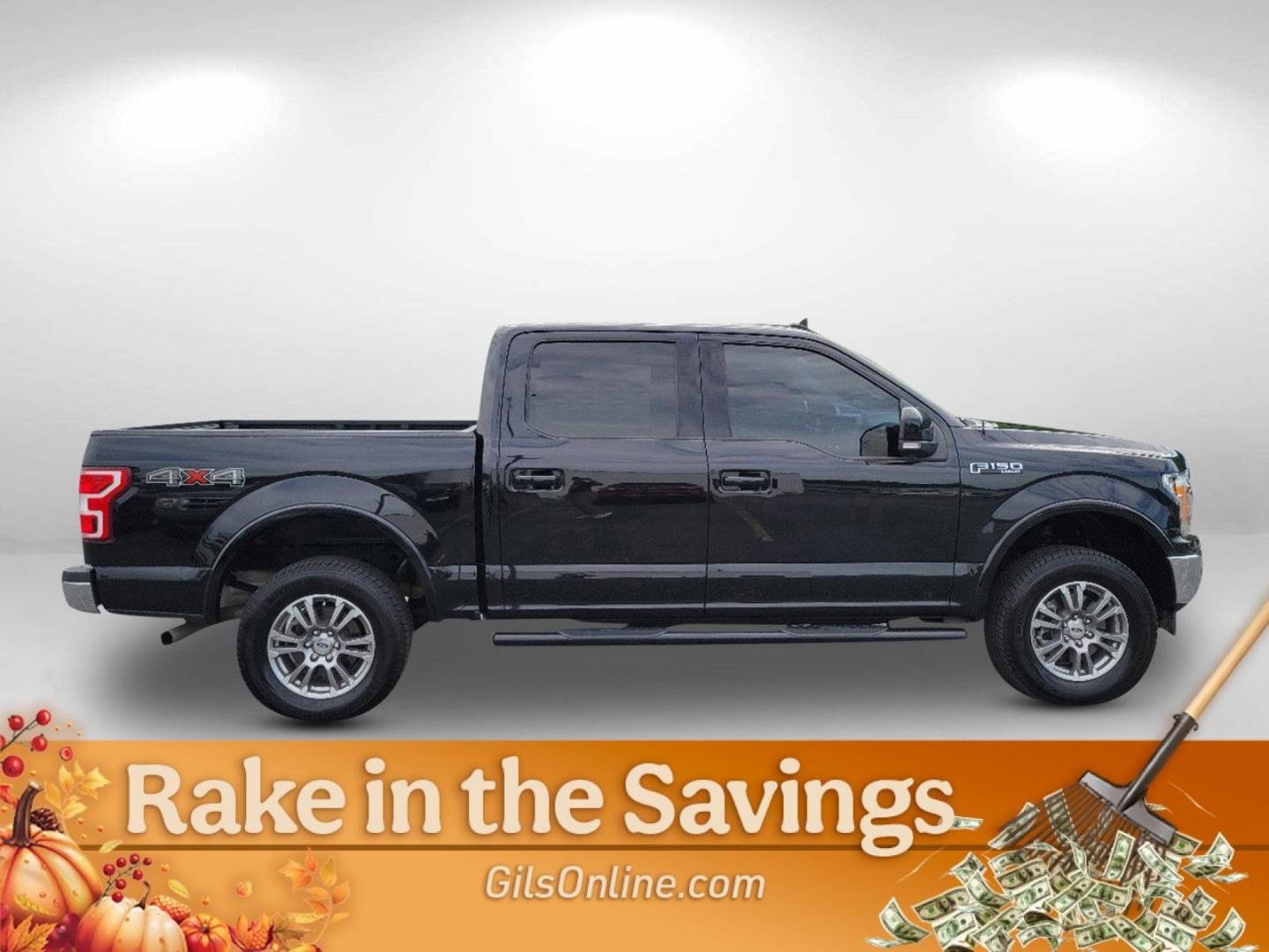 2019 Black Ford F-150 LARIAT (1FTEW1E53KF) with an Regular Unleaded V-8 5.0 L/302 engine, 10-Speed Automatic w/OD transmission, located at 3959 U.S. 80 W, Phenix City, AL, 36870, (334) 297-4885, 32.469296, -85.135185 - 2019 Ford F-150 LARIAT - Photo#7