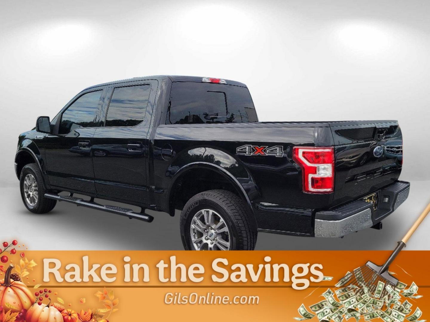 2019 Black Ford F-150 LARIAT (1FTEW1E53KF) with an Regular Unleaded V-8 5.0 L/302 engine, 10-Speed Automatic w/OD transmission, located at 3959 U.S. 80 W, Phenix City, AL, 36870, (334) 297-4885, 32.469296, -85.135185 - 2019 Ford F-150 LARIAT - Photo#12