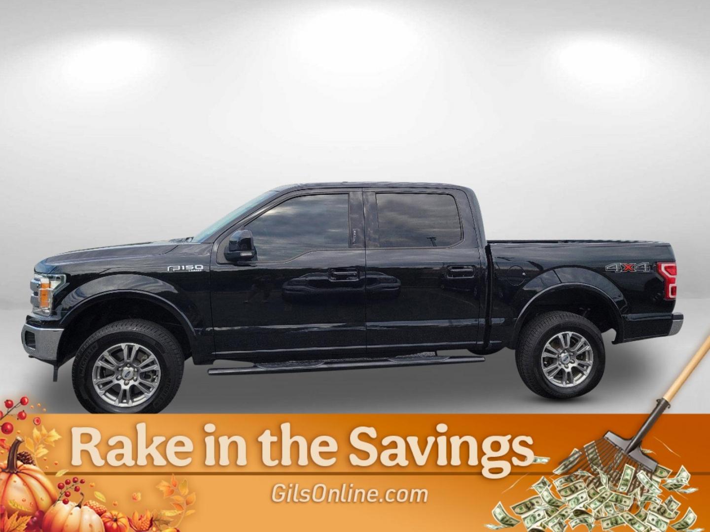 2019 Black Ford F-150 LARIAT (1FTEW1E53KF) with an Regular Unleaded V-8 5.0 L/302 engine, 10-Speed Automatic w/OD transmission, located at 3959 U.S. 80 W, Phenix City, AL, 36870, (334) 297-4885, 32.469296, -85.135185 - 2019 Ford F-150 LARIAT - Photo#14