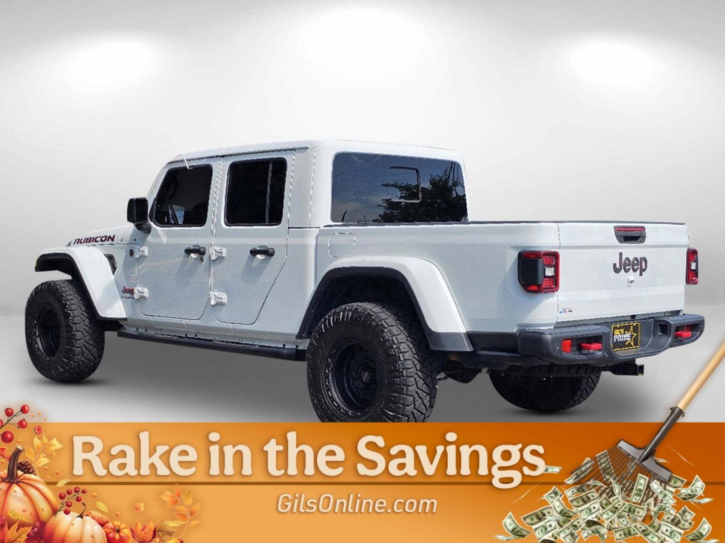 2020 Bright White Clearcoat /Black Jeep Gladiator Rubicon (1C6JJTBG2LL) with an Regular Unleaded V-6 3.6 L/220 engine, 8-Speed Automatic w/OD transmission, located at 804 22nd Ave, Phenix City, AL, 36870, (334) 297-1860, 32.484749, -85.024475 - 2020 Jeep Gladiator Rubicon - Photo#6