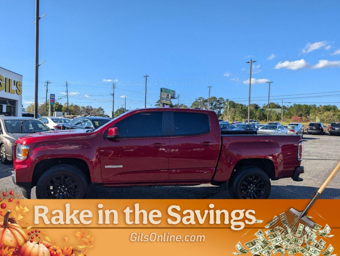 2022 /Jet Black GMC Canyon 2WD Elevation (1GTG5CEAXN1) with an Gas I4 2.5L/150 engine, 6-Speed Automatic transmission, located at 3959 U.S. 80 W, Phenix City, AL, 36870, (334) 297-4885, 32.469296, -85.135185 - 2022 GMC Canyon 2WD Elevation - Photo#7