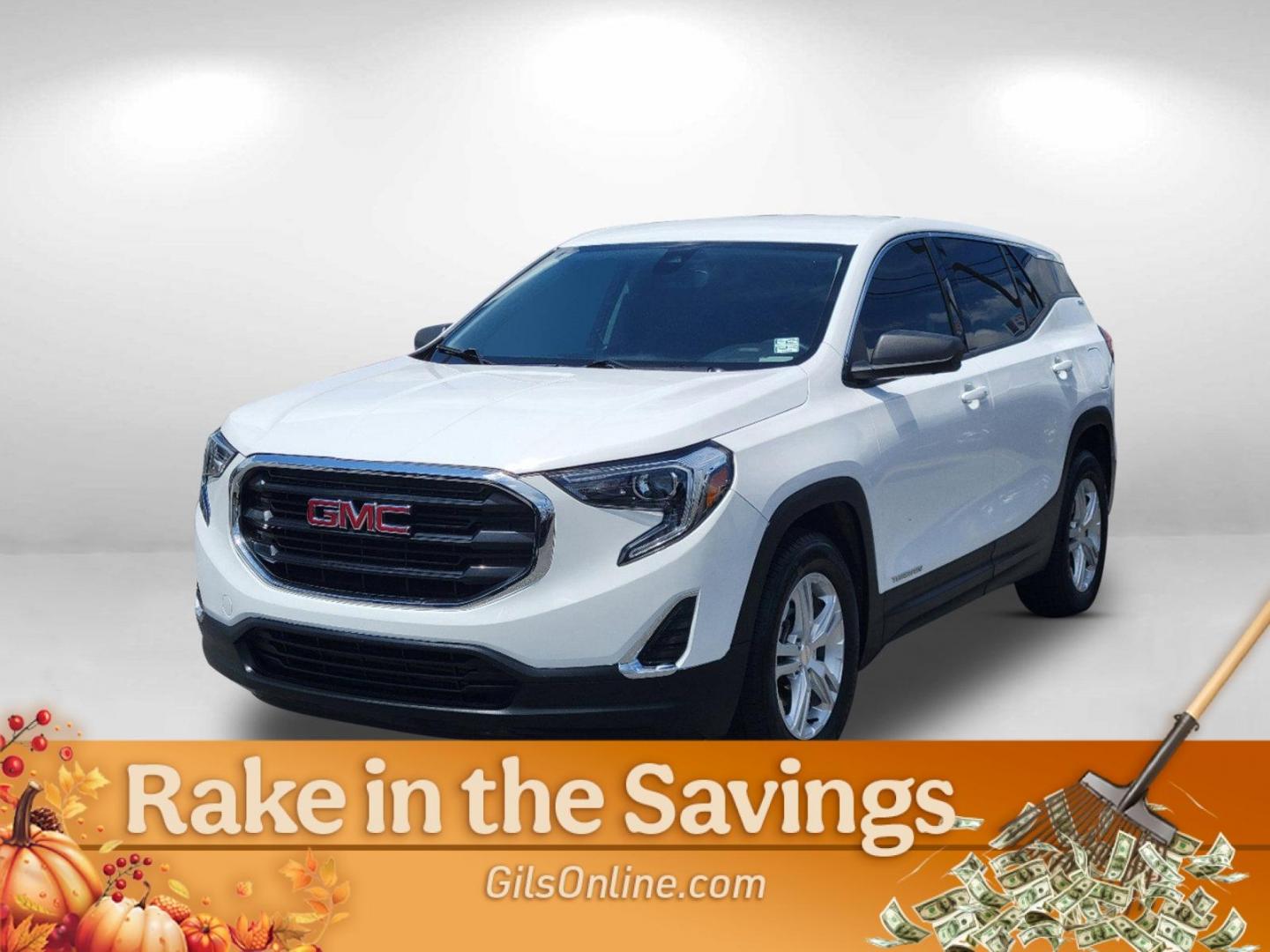 2020 Summit White /Jet Black GMC Terrain SLE (3GKALMEV4LL) with an Turbocharged Gas/E15 I4 1.5L/92 engine, 9-Speed Automatic transmission, located at 3959 U.S. 80 W, Phenix City, AL, 36870, (334) 297-4885, 32.469296, -85.135185 - 2020 GMC Terrain SLE - Photo#0