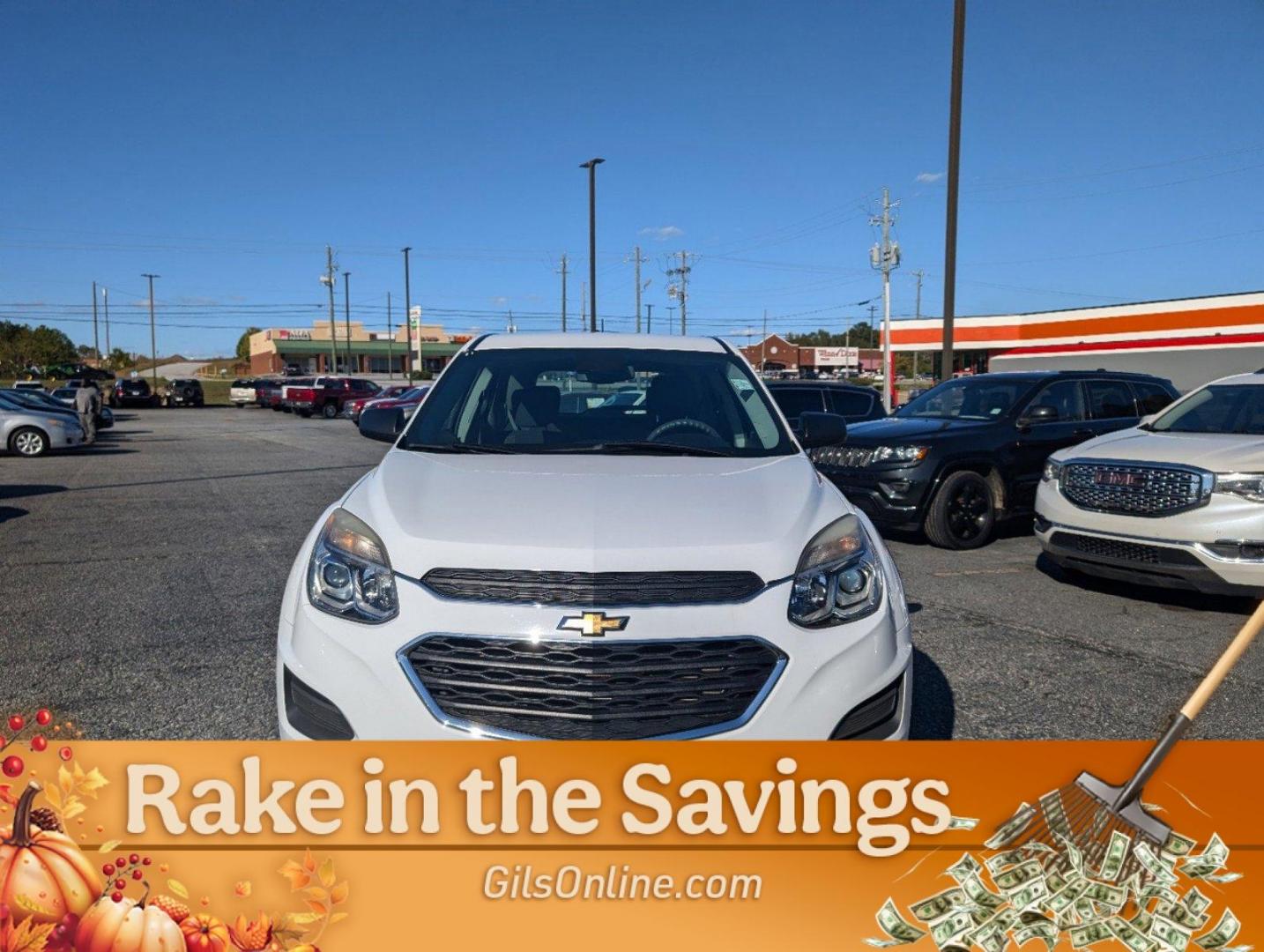 2017 /Jet Black Chevrolet Equinox LS (2GNALBEKXH1) with an Gas I4 2.4/145 engine, 6-Speed Automatic transmission, located at 3959 U.S. 80 W, Phenix City, AL, 36870, (334) 297-4885, 32.469296, -85.135185 - 2017 Chevrolet Equinox LS - Photo#1