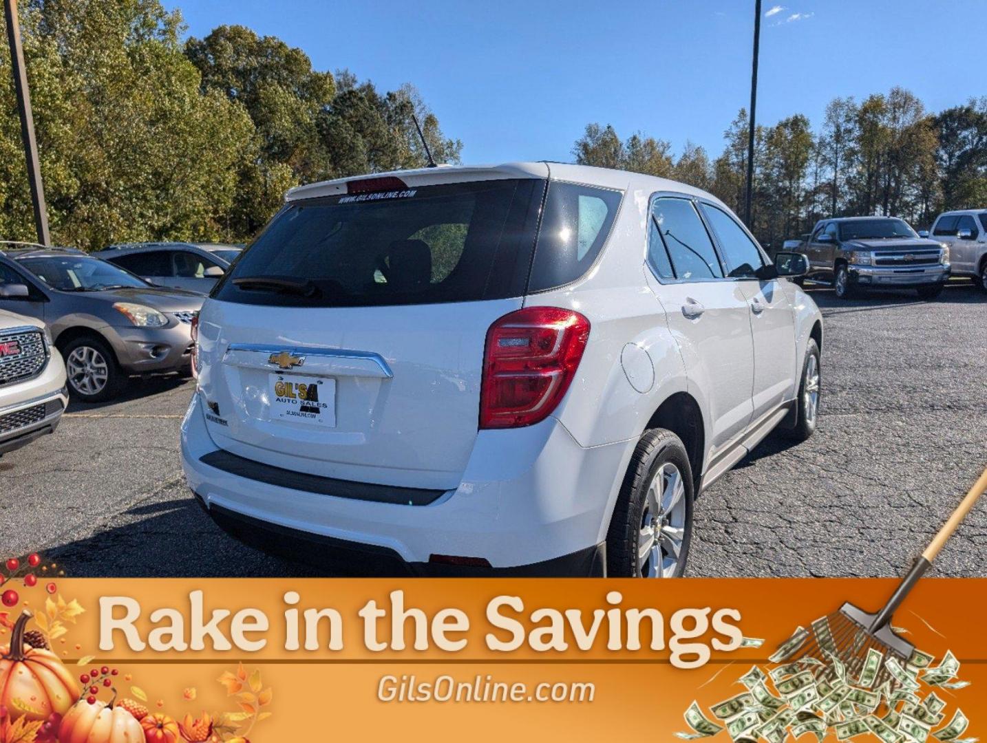 2017 /Jet Black Chevrolet Equinox LS (2GNALBEKXH1) with an Gas I4 2.4/145 engine, 6-Speed Automatic transmission, located at 3959 U.S. 80 W, Phenix City, AL, 36870, (334) 297-4885, 32.469296, -85.135185 - 2017 Chevrolet Equinox LS - Photo#4