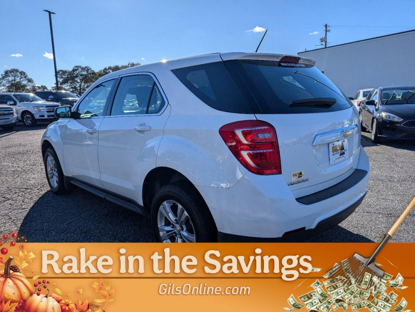 2017 /Jet Black Chevrolet Equinox LS (2GNALBEKXH1) with an Gas I4 2.4/145 engine, 6-Speed Automatic transmission, located at 3959 U.S. 80 W, Phenix City, AL, 36870, (334) 297-4885, 32.469296, -85.135185 - 2017 Chevrolet Equinox LS - Photo#6