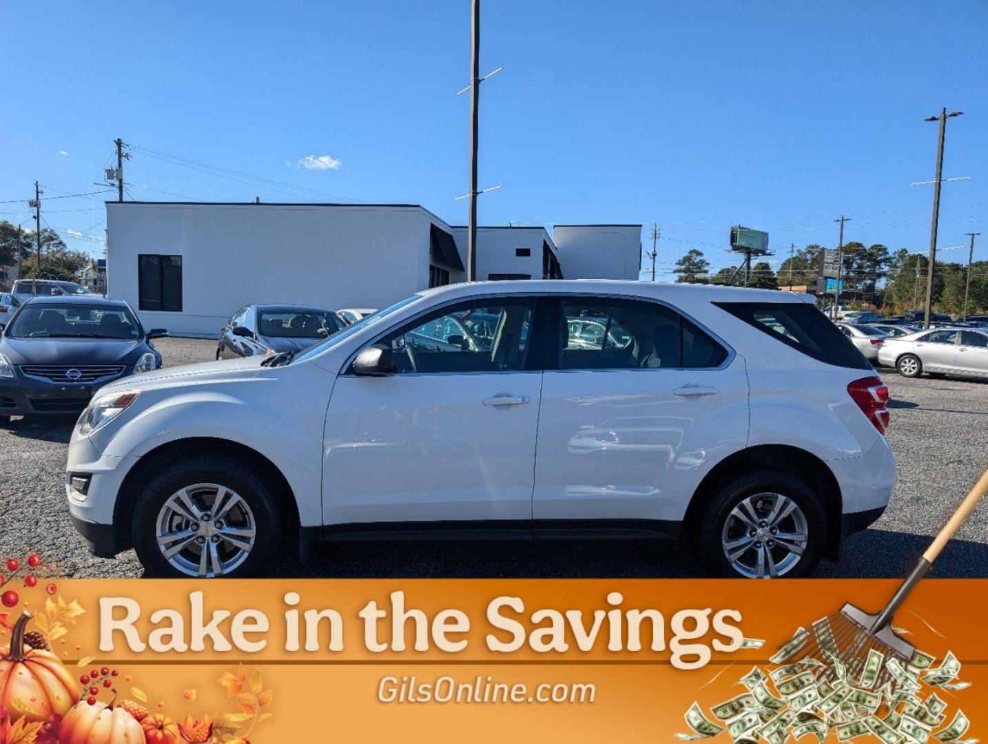 2017 /Jet Black Chevrolet Equinox LS (2GNALBEKXH1) with an Gas I4 2.4/145 engine, 6-Speed Automatic transmission, located at 3959 U.S. 80 W, Phenix City, AL, 36870, (334) 297-4885, 32.469296, -85.135185 - 2017 Chevrolet Equinox LS - Photo#7