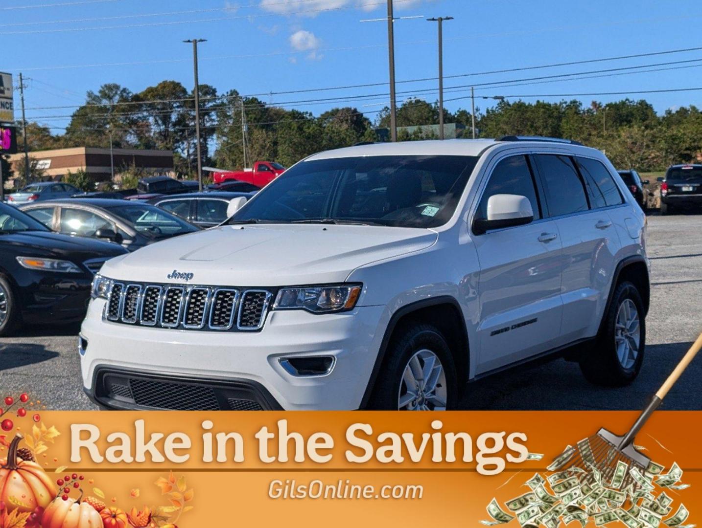 2017 /Black Jeep Grand Cherokee Laredo (1C4RJEAG2HC) with an Regular Unleaded V-6 3.6 L/220 engine, 8-Speed Automatic w/OD transmission, located at 3959 U.S. 80 W, Phenix City, AL, 36870, (334) 297-4885, 32.469296, -85.135185 - 2017 Jeep Grand Cherokee Laredo - Photo#0