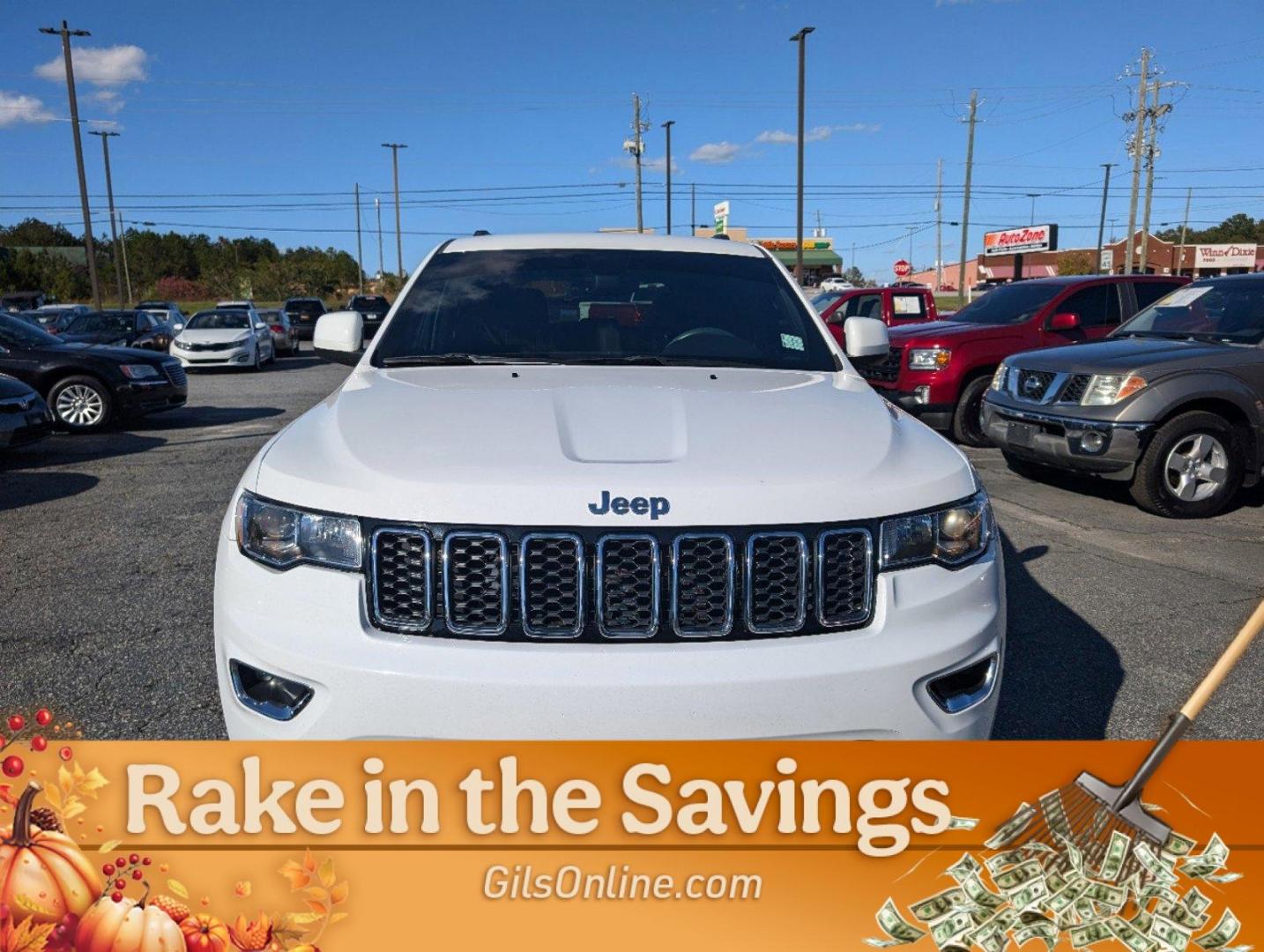 2017 /Black Jeep Grand Cherokee Laredo (1C4RJEAG2HC) with an Regular Unleaded V-6 3.6 L/220 engine, 8-Speed Automatic w/OD transmission, located at 3959 U.S. 80 W, Phenix City, AL, 36870, (334) 297-4885, 32.469296, -85.135185 - 2017 Jeep Grand Cherokee Laredo - Photo#1