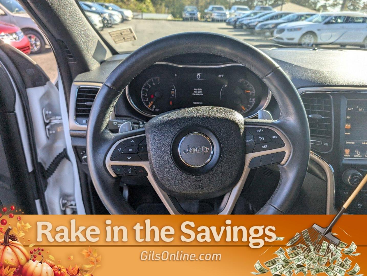 2017 /Black Jeep Grand Cherokee Laredo (1C4RJEAG2HC) with an Regular Unleaded V-6 3.6 L/220 engine, 8-Speed Automatic w/OD transmission, located at 3959 U.S. 80 W, Phenix City, AL, 36870, (334) 297-4885, 32.469296, -85.135185 - 2017 Jeep Grand Cherokee Laredo - Photo#15