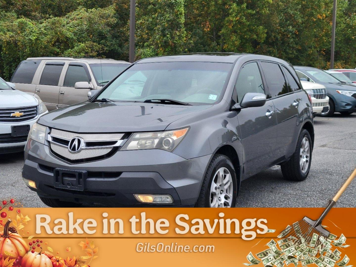 2008 Gray Acura MDX Tech Pkg (2HNYD28348H) with an Gas V6 3.7L/224 engine, 5-Speed Automatic w/OD transmission, located at 3959 U.S. 80 W, Phenix City, AL, 36870, (334) 297-4885, 32.469296, -85.135185 - 2008 Acura MDX Tech Pkg - Photo#0