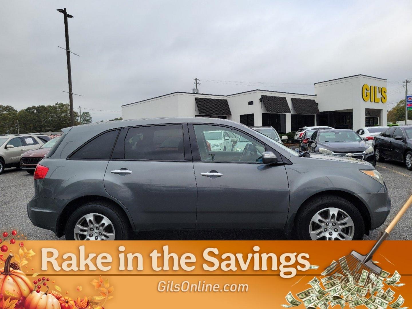 2008 Gray Acura MDX Tech Pkg (2HNYD28348H) with an Gas V6 3.7L/224 engine, 5-Speed Automatic w/OD transmission, located at 3959 U.S. 80 W, Phenix City, AL, 36870, (334) 297-4885, 32.469296, -85.135185 - 2008 Acura MDX Tech Pkg - Photo#10