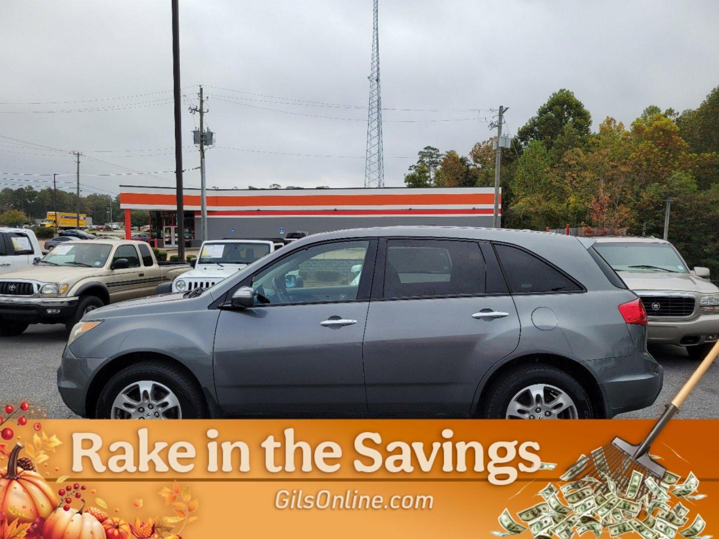 2008 Gray Acura MDX Tech Pkg (2HNYD28348H) with an Gas V6 3.7L/224 engine, 5-Speed Automatic w/OD transmission, located at 3959 U.S. 80 W, Phenix City, AL, 36870, (334) 297-4885, 32.469296, -85.135185 - 2008 Acura MDX Tech Pkg - Photo#23