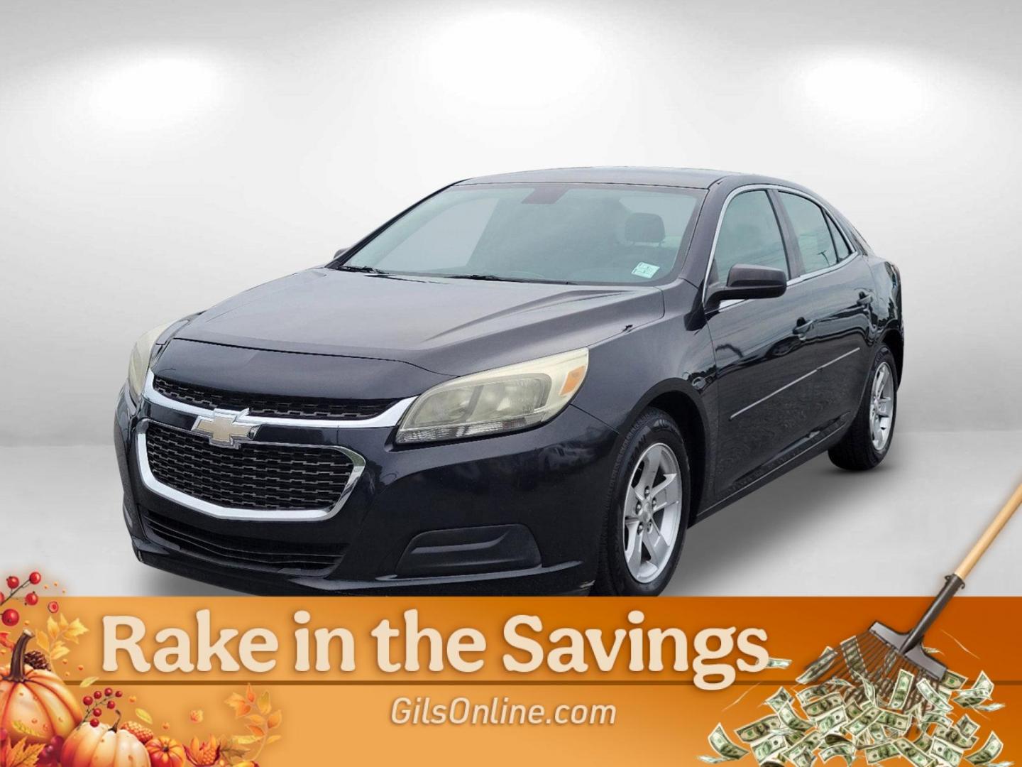 2015 Black Granite Metallic /Jet Black/Titanium Chevrolet Malibu LS (1G11B5SL8FF) with an Gas I4 2.5L/150 engine, 6-Speed Automatic transmission, located at 521 Old Farm Lane Rd, Prattville, AL, 36066, (334) 325-1505, 32.482460, -86.416367 - 2015 Chevrolet Malibu LS - Photo#0