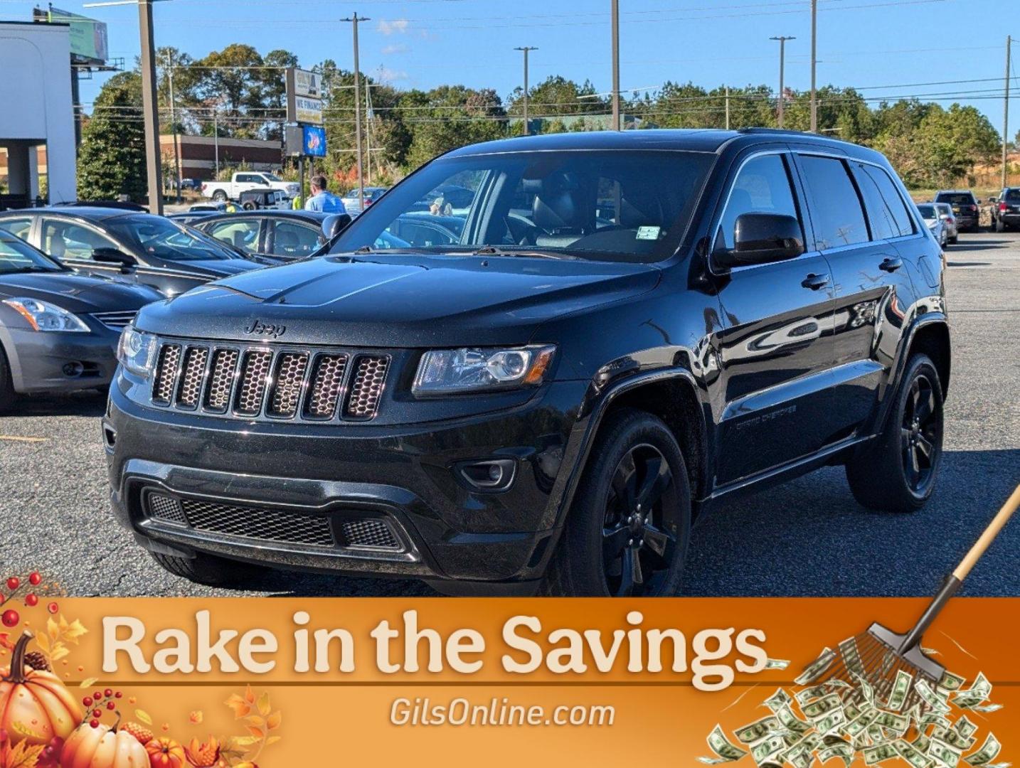 2014 /Black Jeep Grand Cherokee Altitude (1C4RJFAG4EC) with an Regular Unleaded V-6 3.6 L/220 engine, 8-Speed Automatic w/OD transmission, located at 3959 U.S. 80 W, Phenix City, AL, 36870, (334) 297-4885, 32.469296, -85.135185 - 2014 Jeep Grand Cherokee Altitude - Photo#0