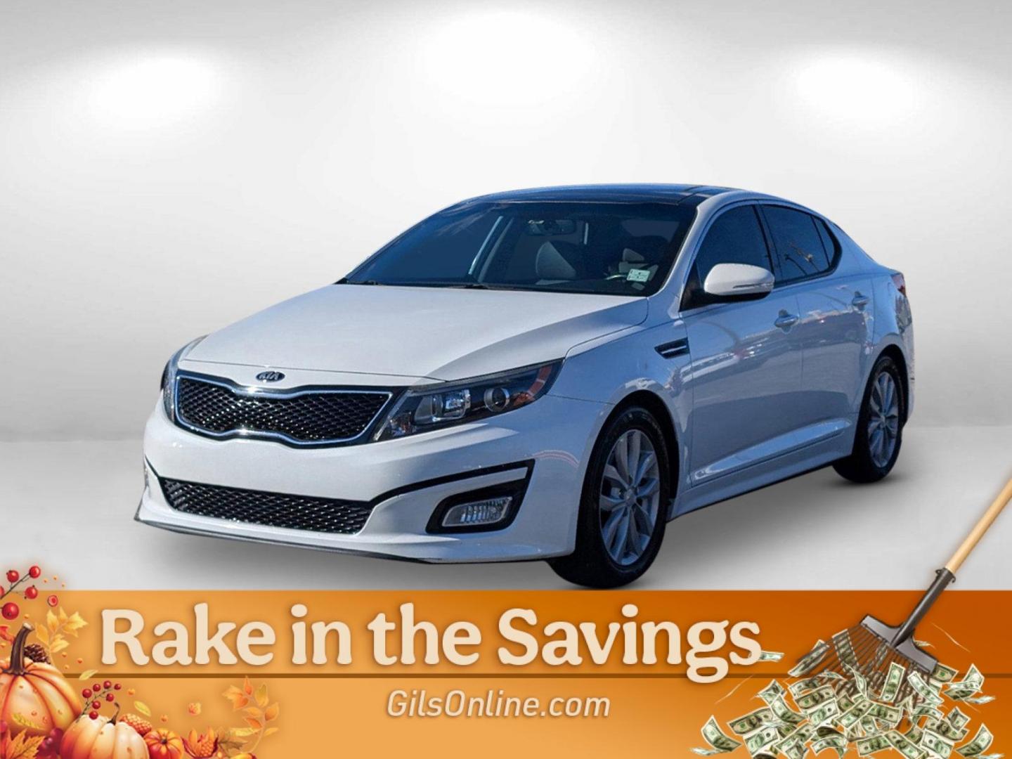 2015 /Gray Kia Optima EX (5XXGN4A70FG) with an Regular Unleaded I-4 2.4 L/144 engine, 6-Speed Automatic w/OD transmission, located at 804 22nd Ave, Phenix City, AL, 36870, (334) 297-1860, 32.484749, -85.024475 - 2015 Kia Optima EX - Photo#0