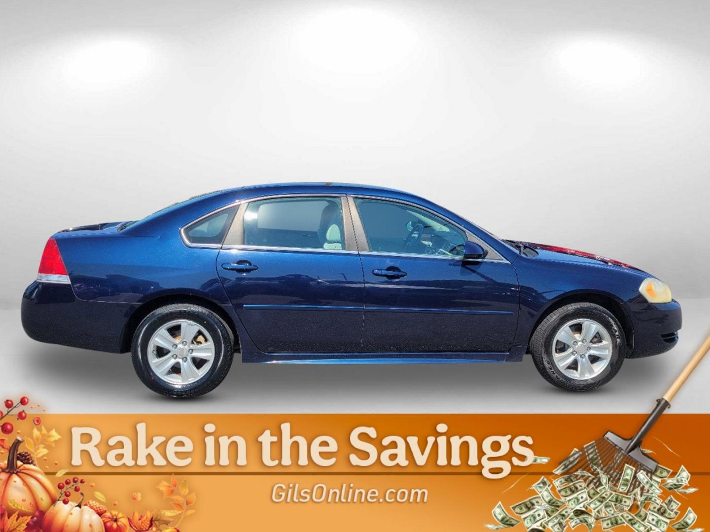 2012 Imperial Blue Metallic /Gray Chevrolet Impala LS Retail (2G1WA5E30C1) with an Gas/Ethanol V6 3.6L/217 engine, 6-Speed Automatic transmission, located at 521 Old Farm Lane Rd, Prattville, AL, 36066, (334) 325-1505, 32.482460, -86.416367 - 2012 Chevrolet Impala LS Retail - Photo#7