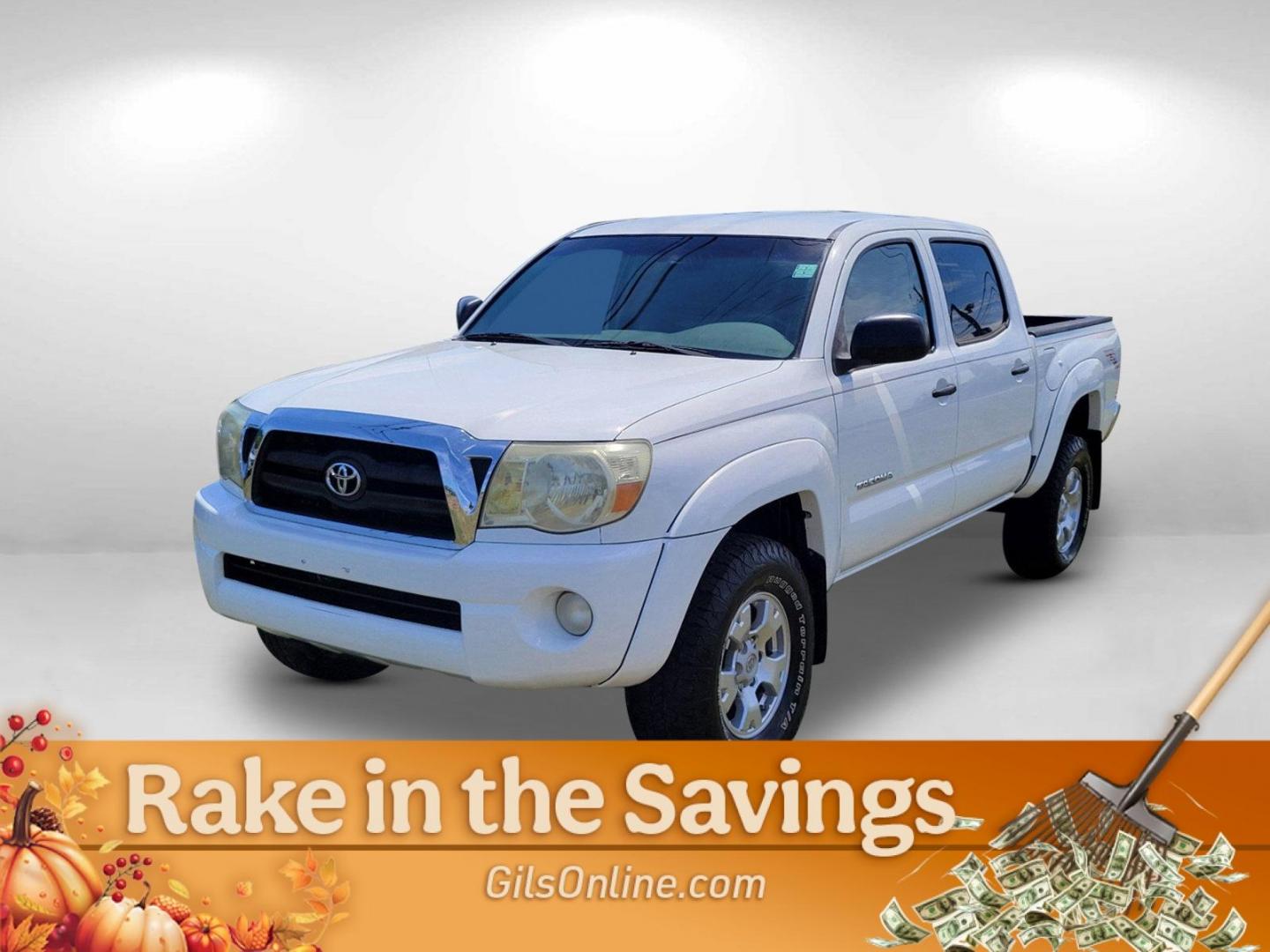 2006 White Toyota Tacoma PreRunner (3TMJU62N56M) with an Gas V6 4.0L/241 engine, 5-Speed Automatic w/OD transmission, located at 804 22nd Ave, Phenix City, AL, 36870, (334) 297-1860, 32.484749, -85.024475 - 2006 Toyota Tacoma PreRunner - Photo#0