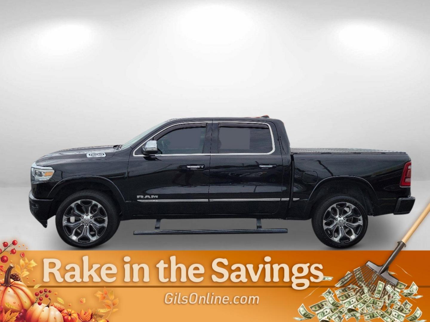 2019 Diamond Black Crystal Pearlcoat /Black Ram 1500 Limited (1C6SRFHT5KN) with an Regular Unleaded V-8 5.7 L/345 engine, 8-Speed Automatic w/OD transmission, located at 5115 14th Ave., Columbus, GA, 31904, (706) 323-0345, 32.511494, -84.971046 - 2019 Ram 1500 Limited - Photo#7