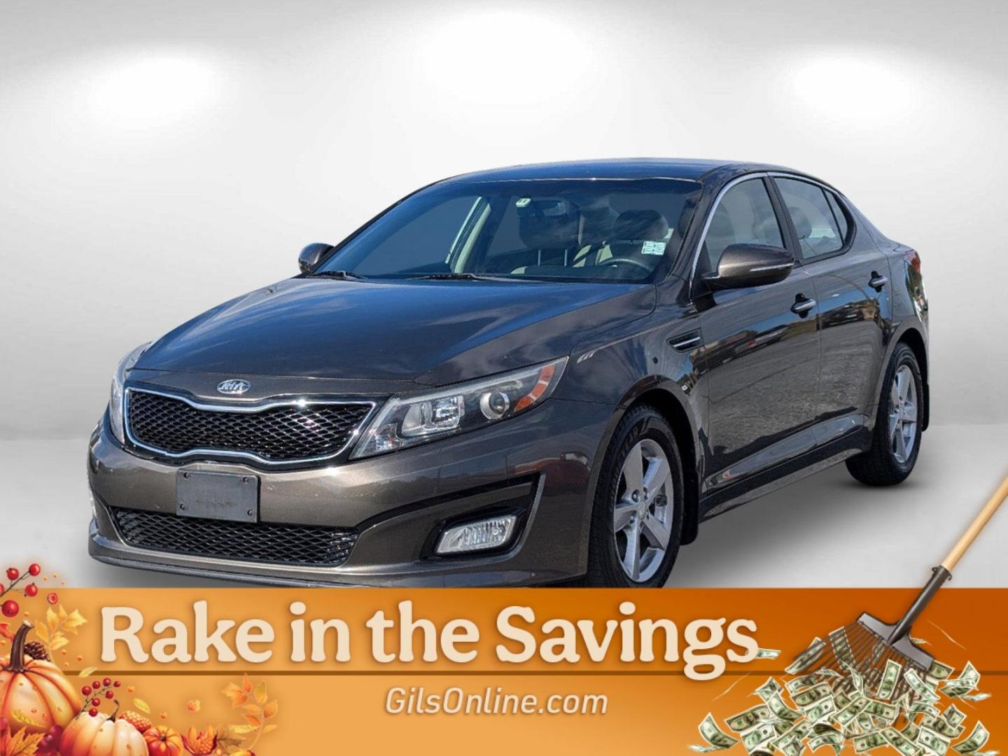 2014 /Beige Kia Optima LX (5XXGM4A75EG) with an Regular Unleaded I-4 2.4 L/144 engine, 6-Speed Automatic w/OD transmission, located at 3959 U.S. 80 W, Phenix City, AL, 36870, (334) 297-4885, 32.469296, -85.135185 - 2014 Kia Optima LX - Photo#0