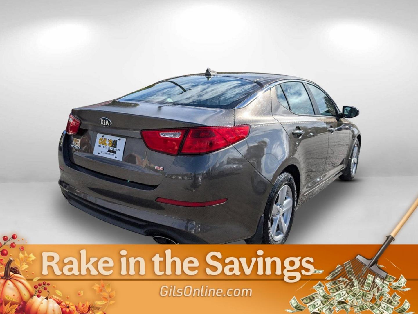 2014 /Beige Kia Optima LX (5XXGM4A75EG) with an Regular Unleaded I-4 2.4 L/144 engine, 6-Speed Automatic w/OD transmission, located at 3959 U.S. 80 W, Phenix City, AL, 36870, (334) 297-4885, 32.469296, -85.135185 - 2014 Kia Optima LX - Photo#4