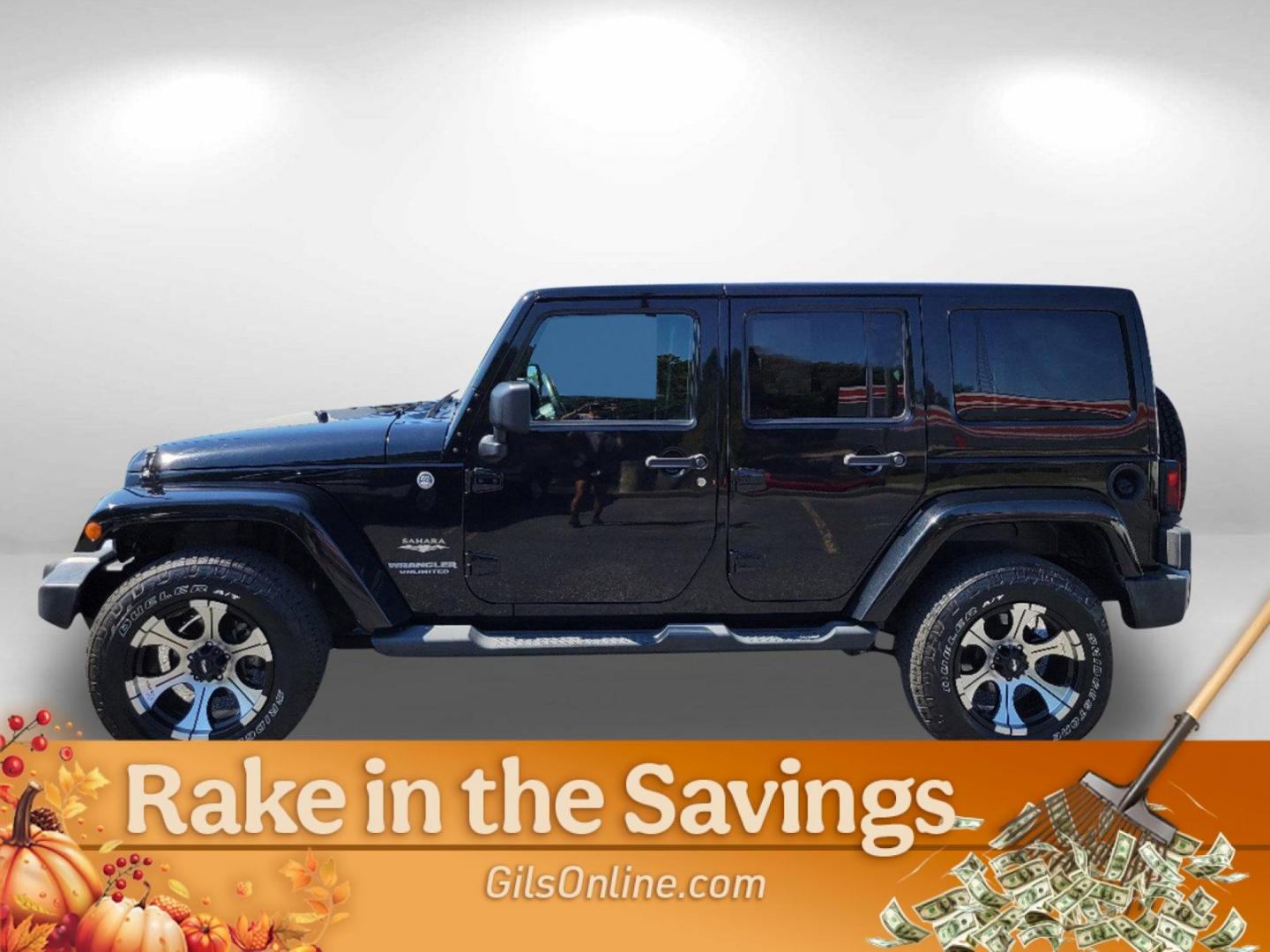 2012 Black /Black Interior Jeep Wrangler Unlimited Sahara (1C4BJWEG4CL) with an Gas V6 3.6L/220 engine, 5-Speed Automatic transmission, located at 1430 Gateway Drive, Opelika, AL, 36801, (334) 239-0944, 32.637871, -85.409790 - 2012 Jeep Wrangler Unlimited Sahara - Photo#7