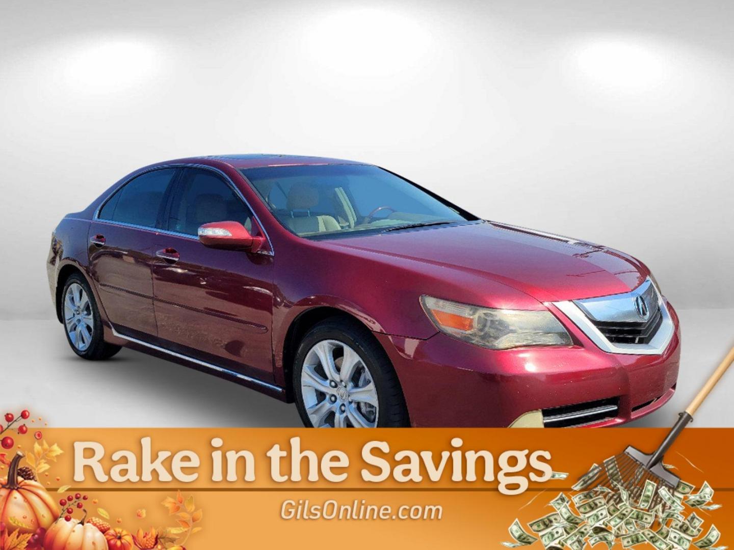 2009 Maroon Acura RL Tech Pkg (JH4KB26629C) with an Gas V6 3.7L/224 engine, 5-Speed Automatic w/OD transmission, located at 1430 Gateway Drive, Opelika, AL, 36801, (334) 239-0944, 32.637871, -85.409790 - 2009 Acura RL Tech Pkg - Photo#6