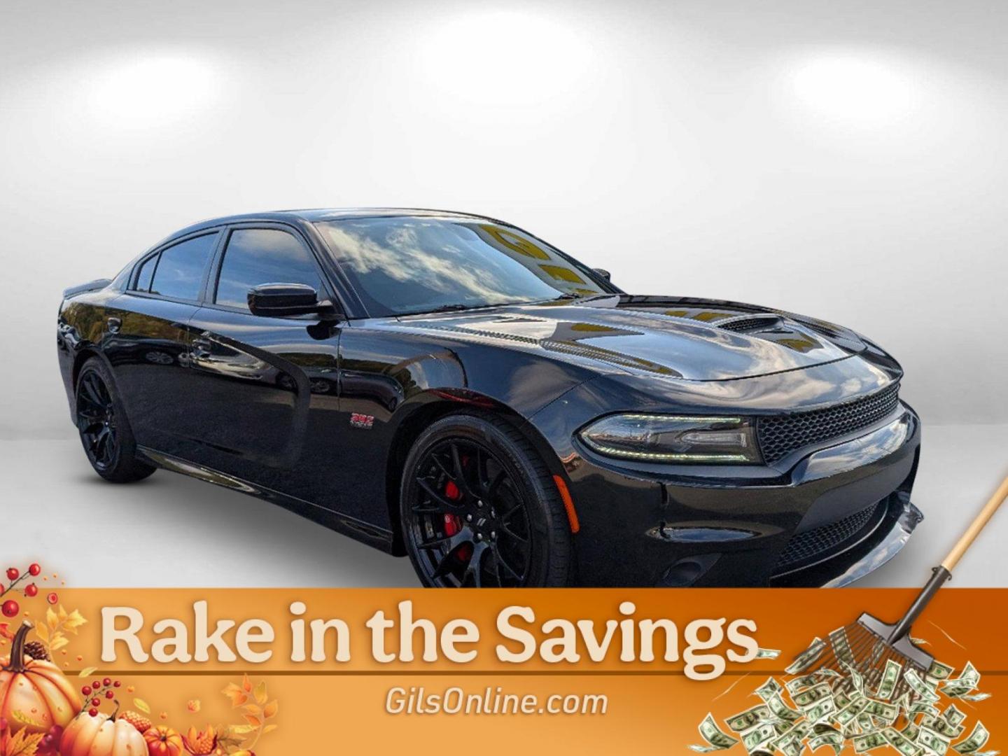 2018 /Black Dodge Charger R/T Scat Pack (2C3CDXGJ5JH) with an Premium Unleaded V-8 6.4 L/392 engine, 8-Speed Automatic w/OD transmission, located at 3959 U.S. 80 W, Phenix City, AL, 36870, (334) 297-4885, 32.469296, -85.135185 - 2018 Dodge Charger R/T Scat Pack - Photo#2